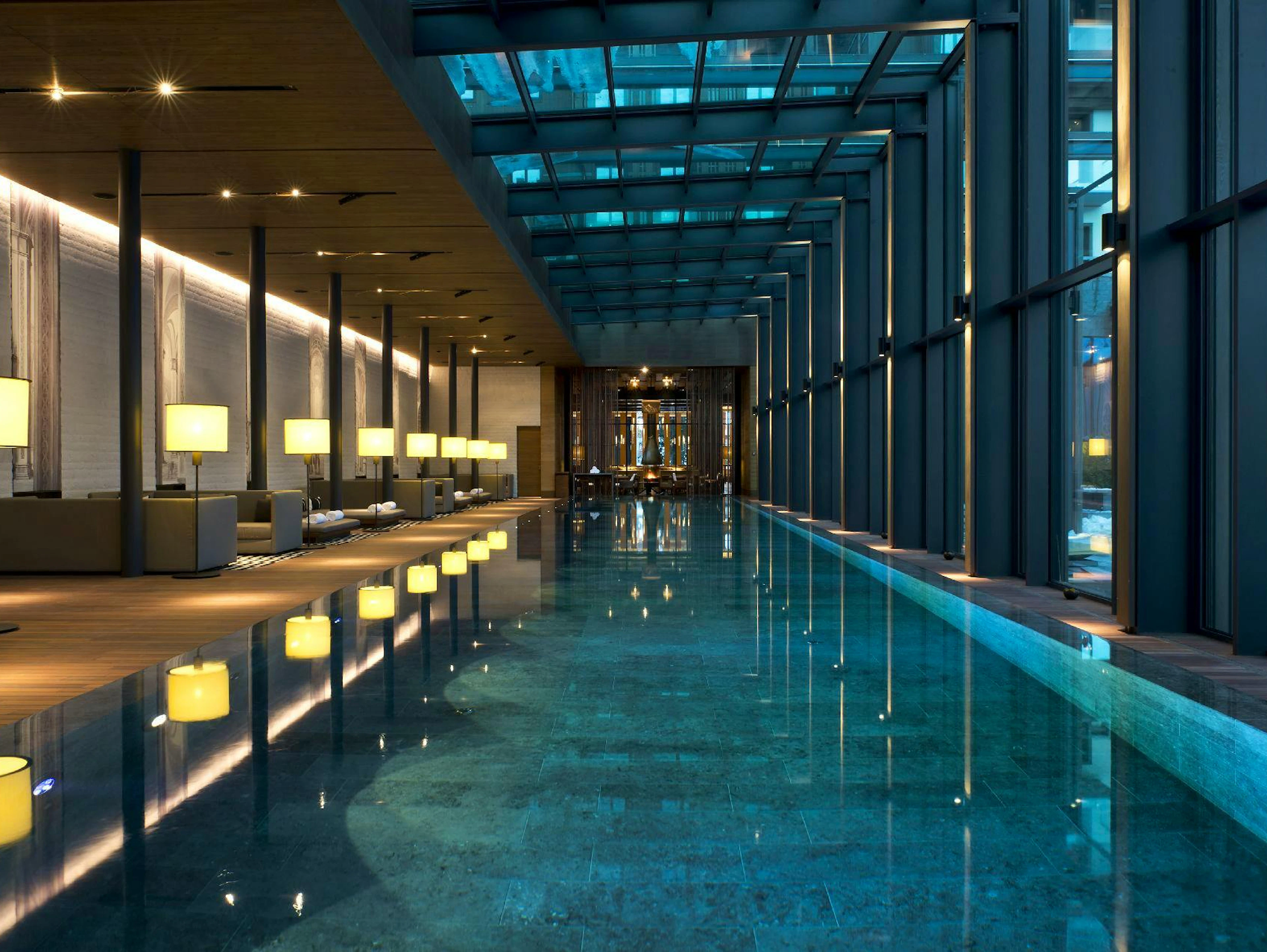 The Chedi, Andermatt, UR: Der asien-inspirierte SPA-Bereich im Urner Fünf-Stern-Hotel vereint traditionelle Heilmethoden aus Bali, Indien und Tibet und verschafft seinen Besuchern authentische kulturelle Erlebnisse gepaart mit höchstem Luxus.