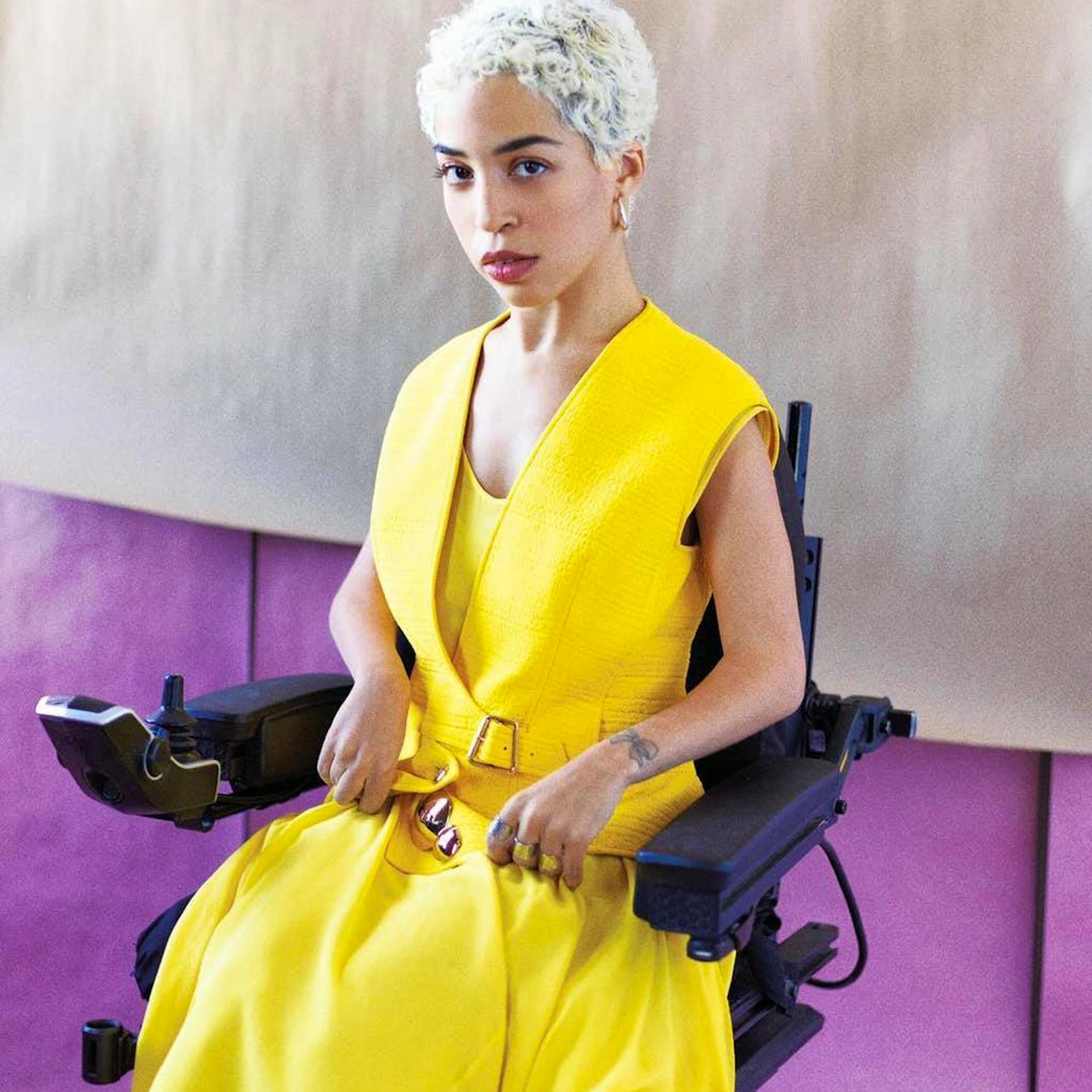 Jillian Mercado leidet an Muskeldystrophie und ist eines der wenigen Models im Rollstuhl.