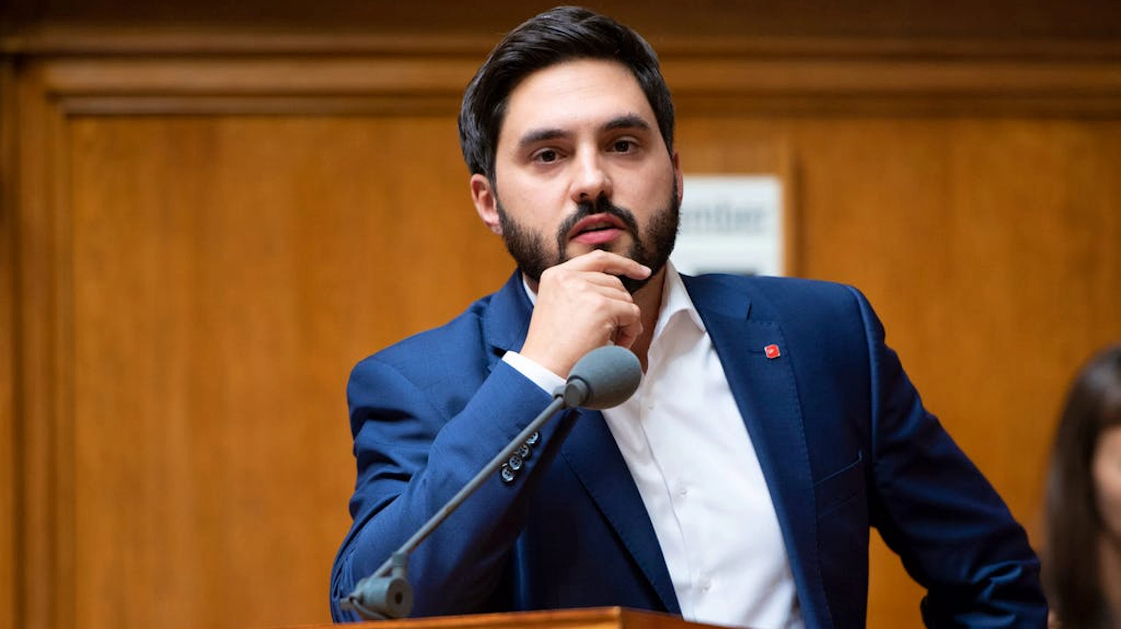Cédric Wermuth über seine Kanditatur als Ständerat: «Ein solcher Wahlkampf ist für eine Familie auch eine Belastung. Ich gebe zu, ohne ihren den Einsatz und ohne Familie wäre das schlicht nicht möglich.»