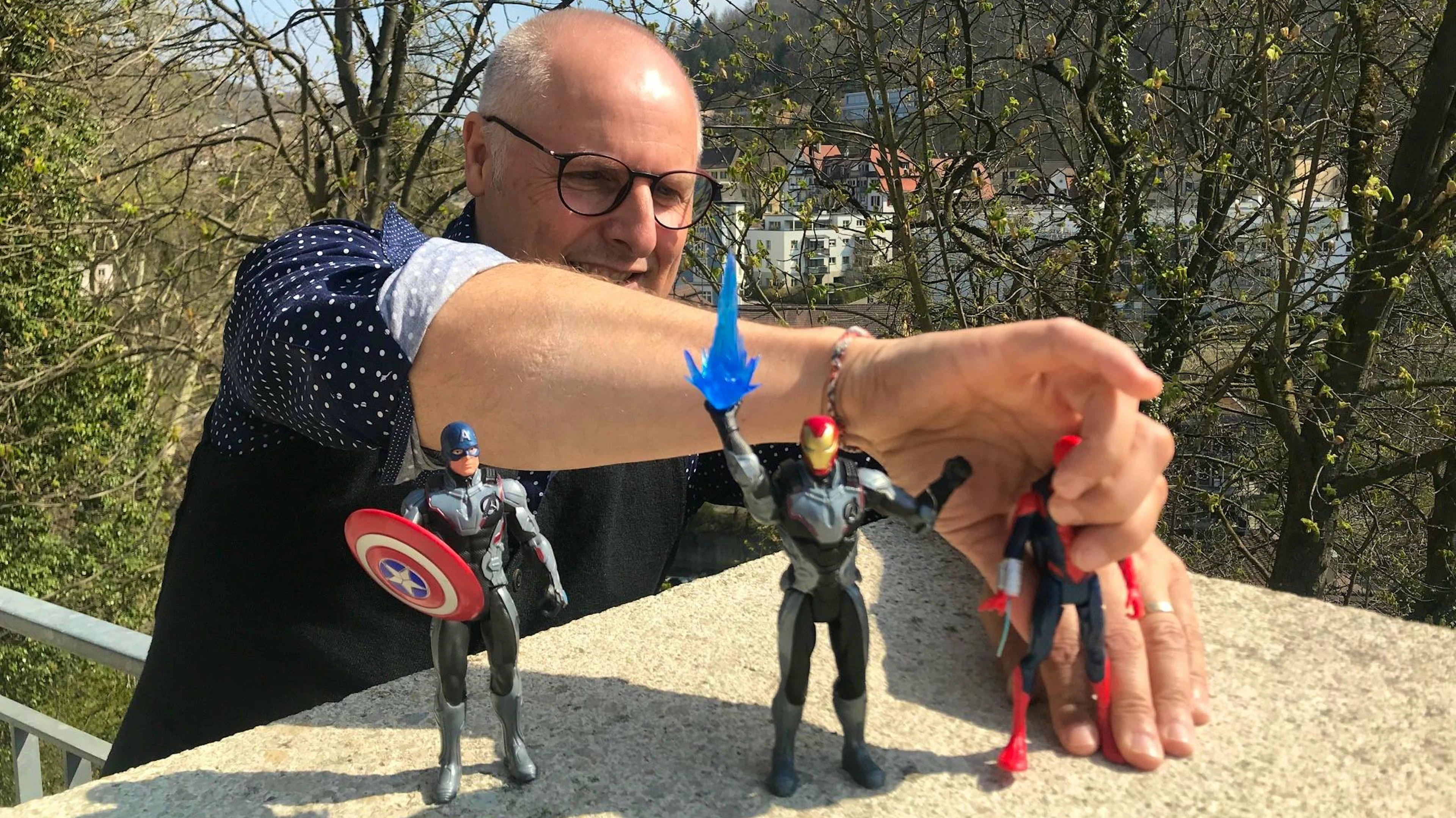 Steven Schneider über seine Lieblingsheldin: «Ich möchte bedingungslos lieben können – so wie Wonderwoman. Sie hat noch viele andere Kräfte, aber sie besitzt vor allem eine unbändige Menge an Empathie.»