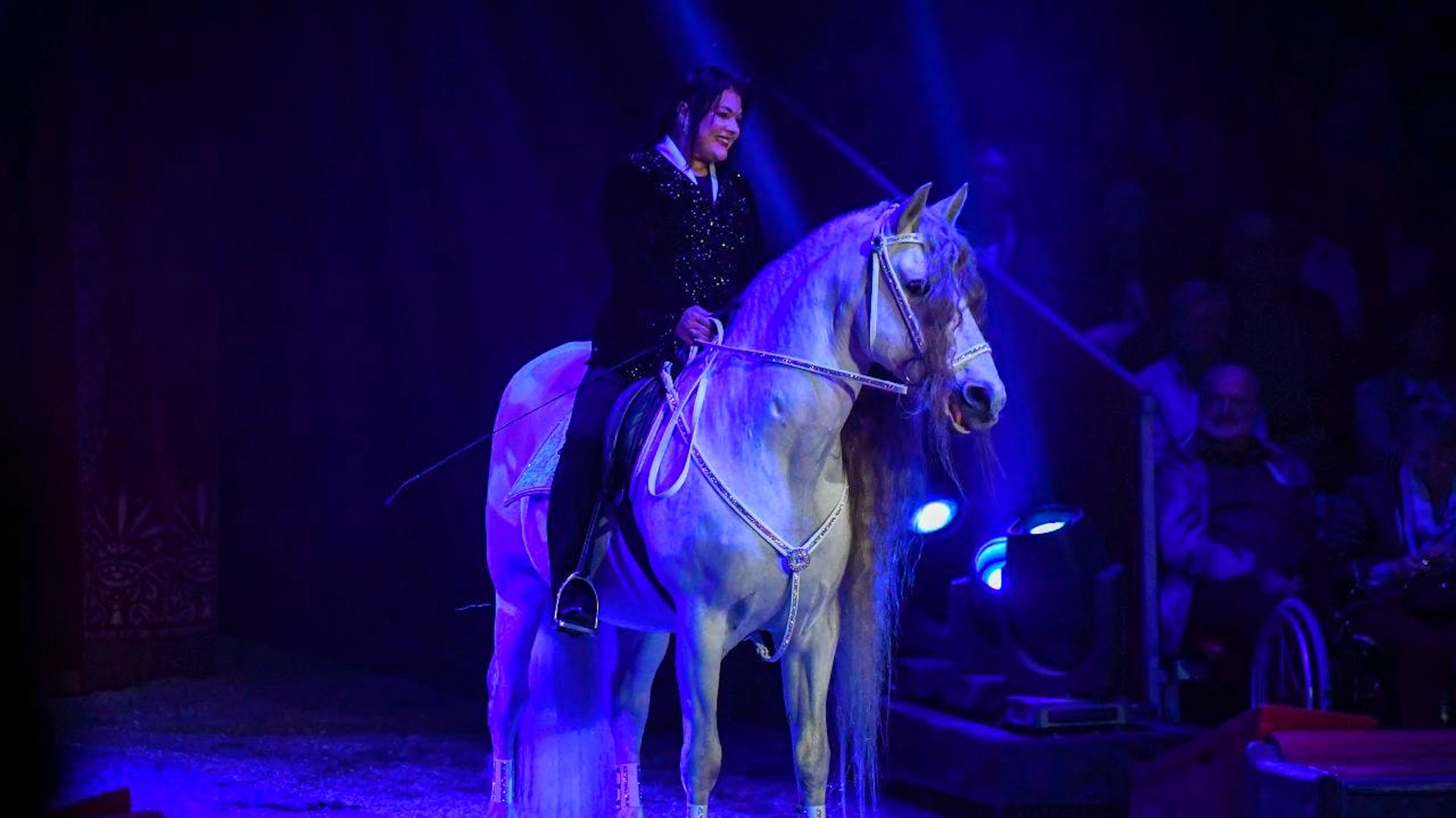 Géraldine Knie über ihre Comeback als Zirkusreiterin: «Es war wie ein Heimkommen. Das Reiten ist eine meiner grossen Leidenschaften.»