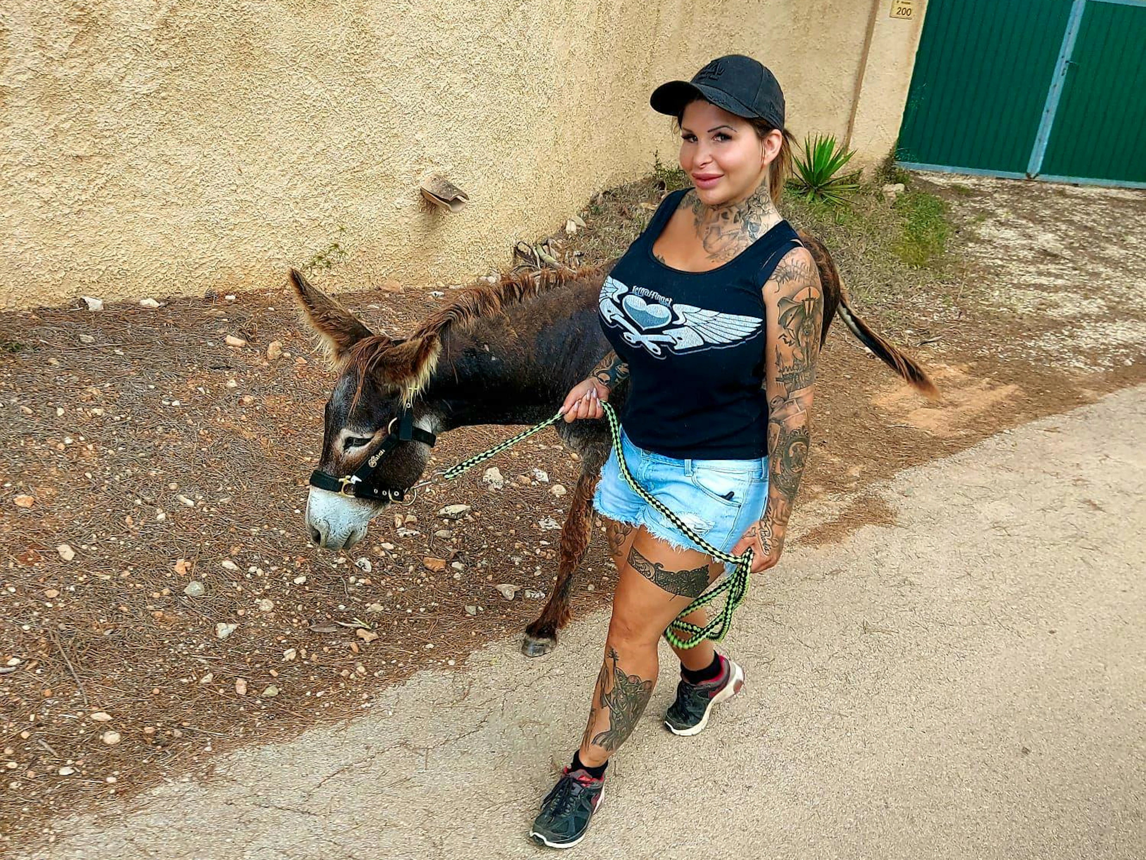Die Schweizer Pornostar Aviva Rocks hat im vergangenen Jahr in Spanien einen Gnadenhof gegründet.