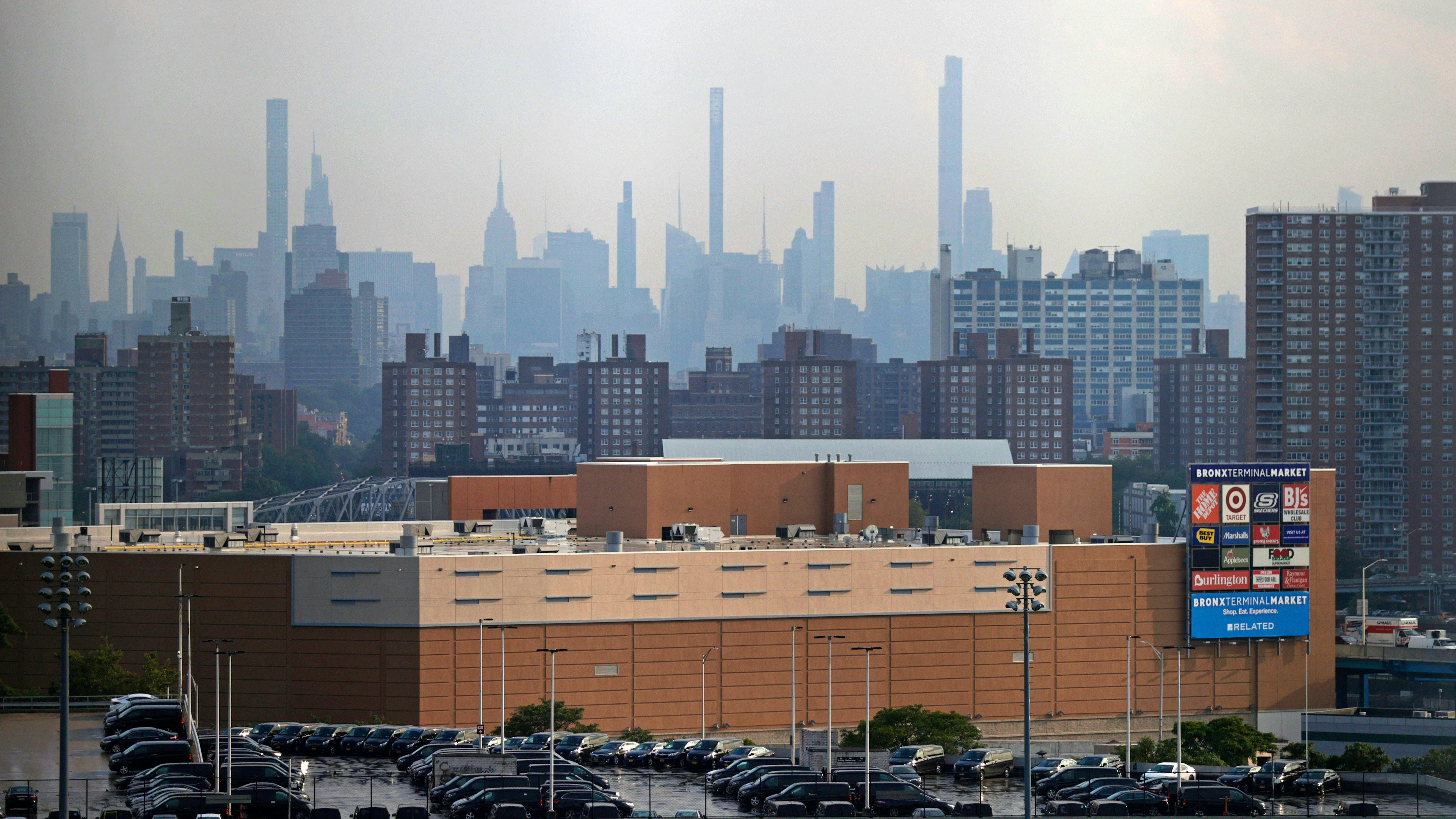 Dicke Luft: New York am 21. Juli.