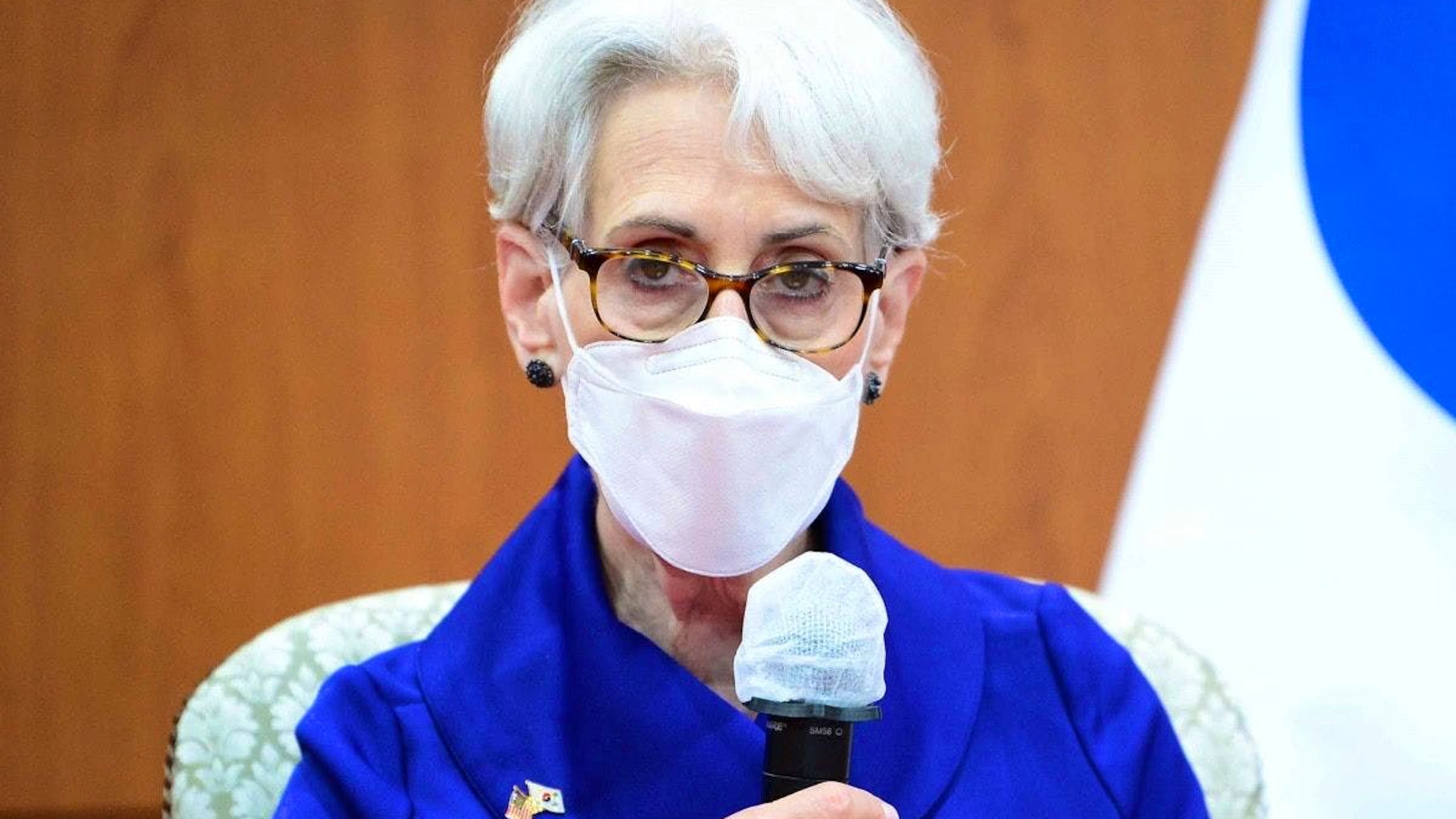 Vor ihrer Reise nach China besuchte Wendy Sherman auch die Mongolei und Südkorea.