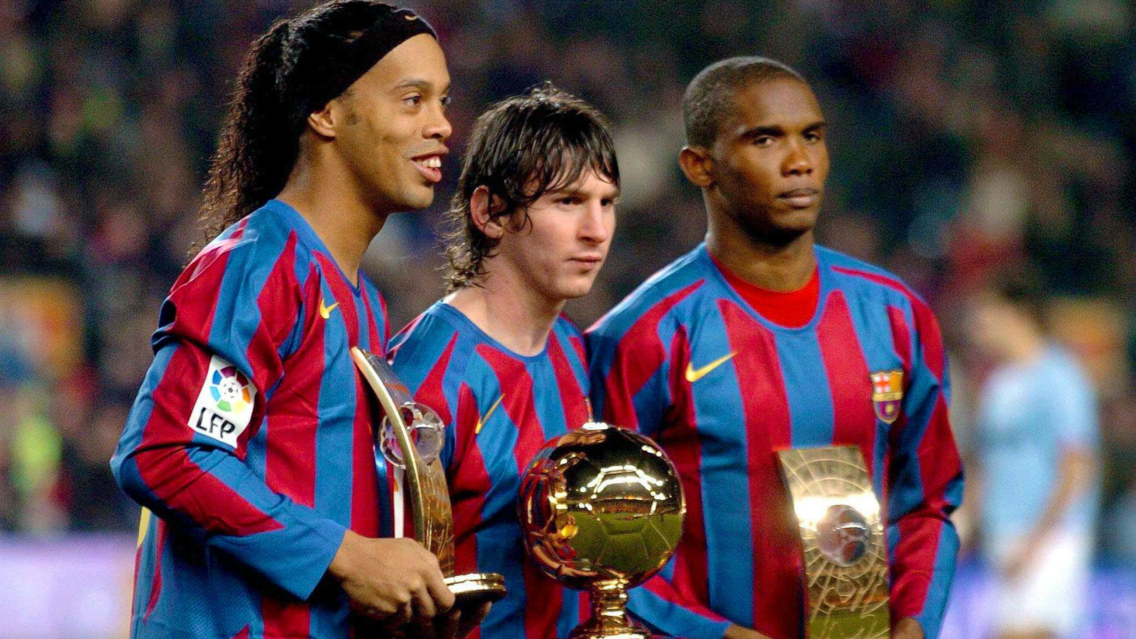 Ronaldinho ist der beste Kicker mit Jahrgang 1980 und Lionel Messi mit Jahrgang 1987. Samuel Eto'o muss sich im Jahrgang 1981 einem Schweden geschlagen geben.
