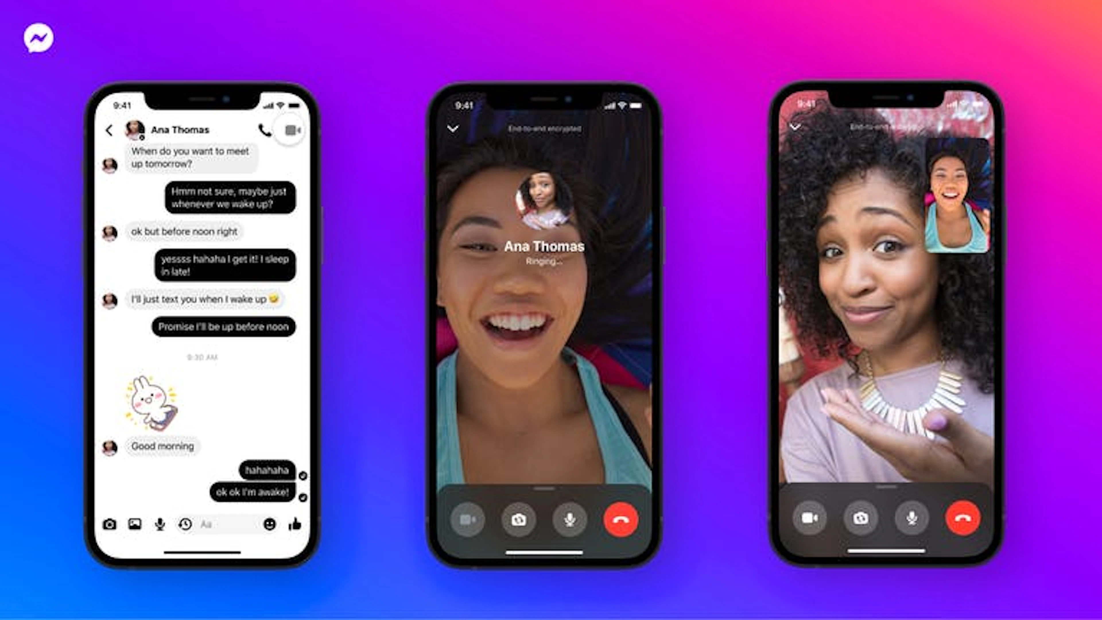Messenger video calls can now be end-to-end encrypted.