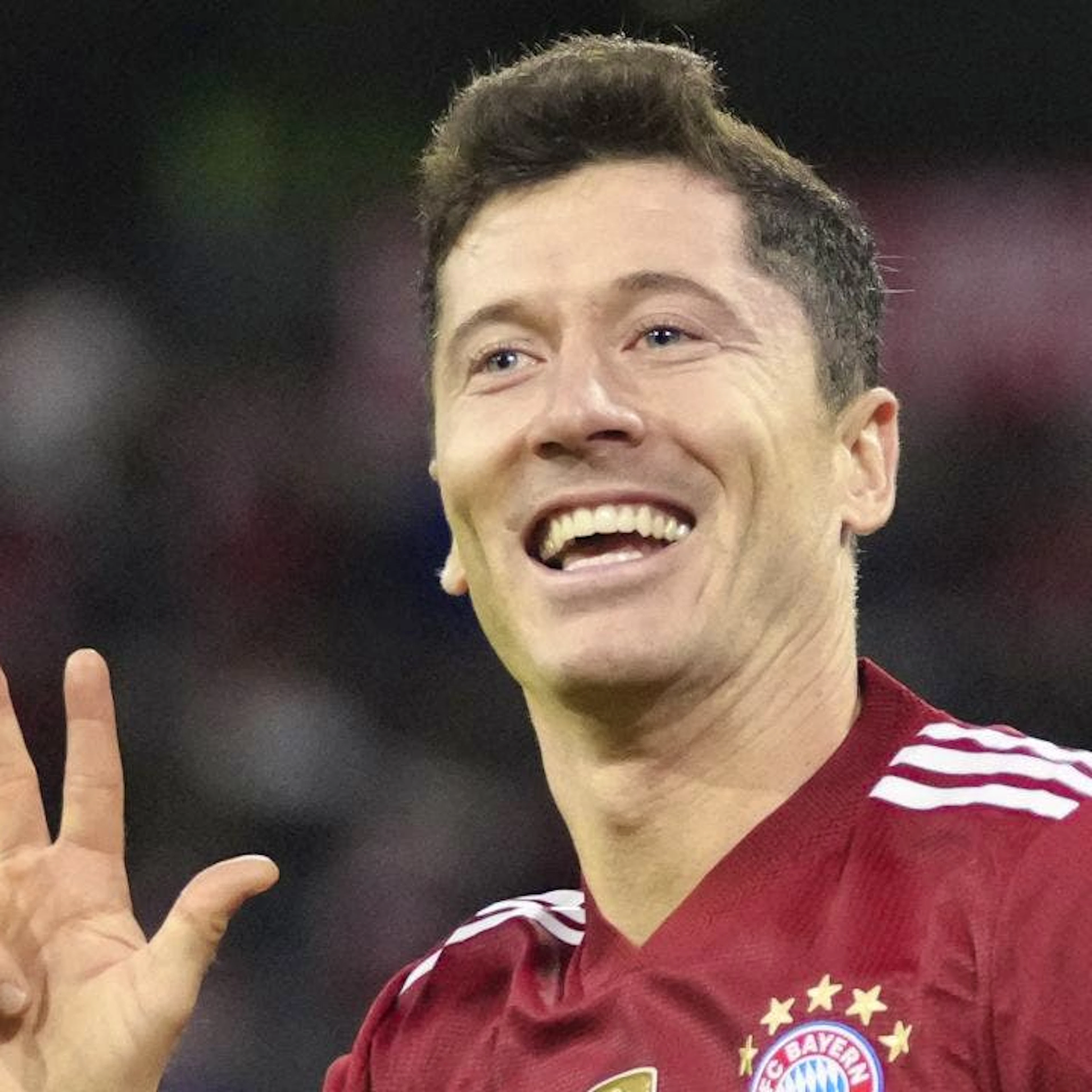 Portrait of Robert Lewandowski
