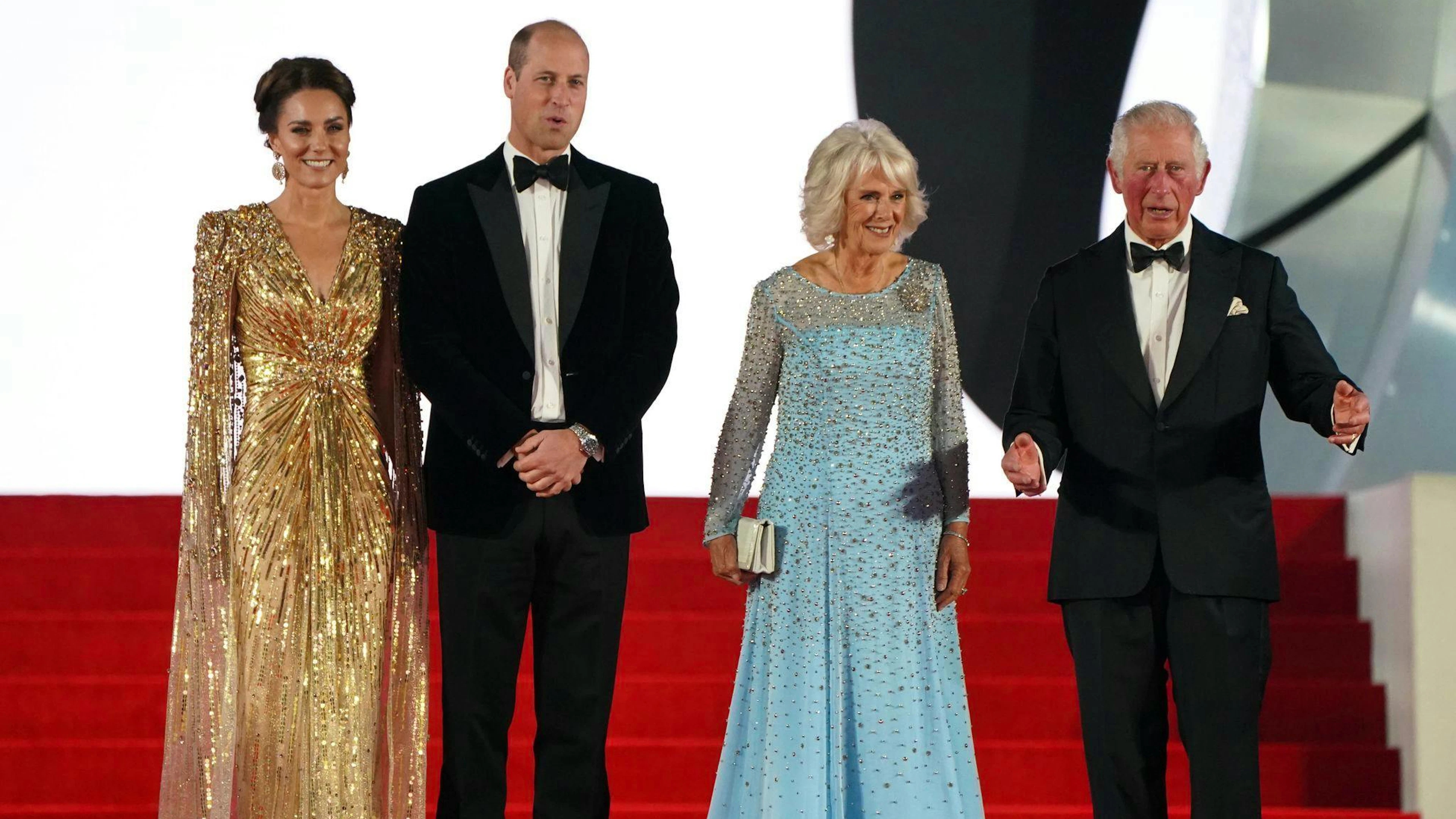 Die Royals liessen es sich nicht nehmen und kamen zur Premiere des Films.