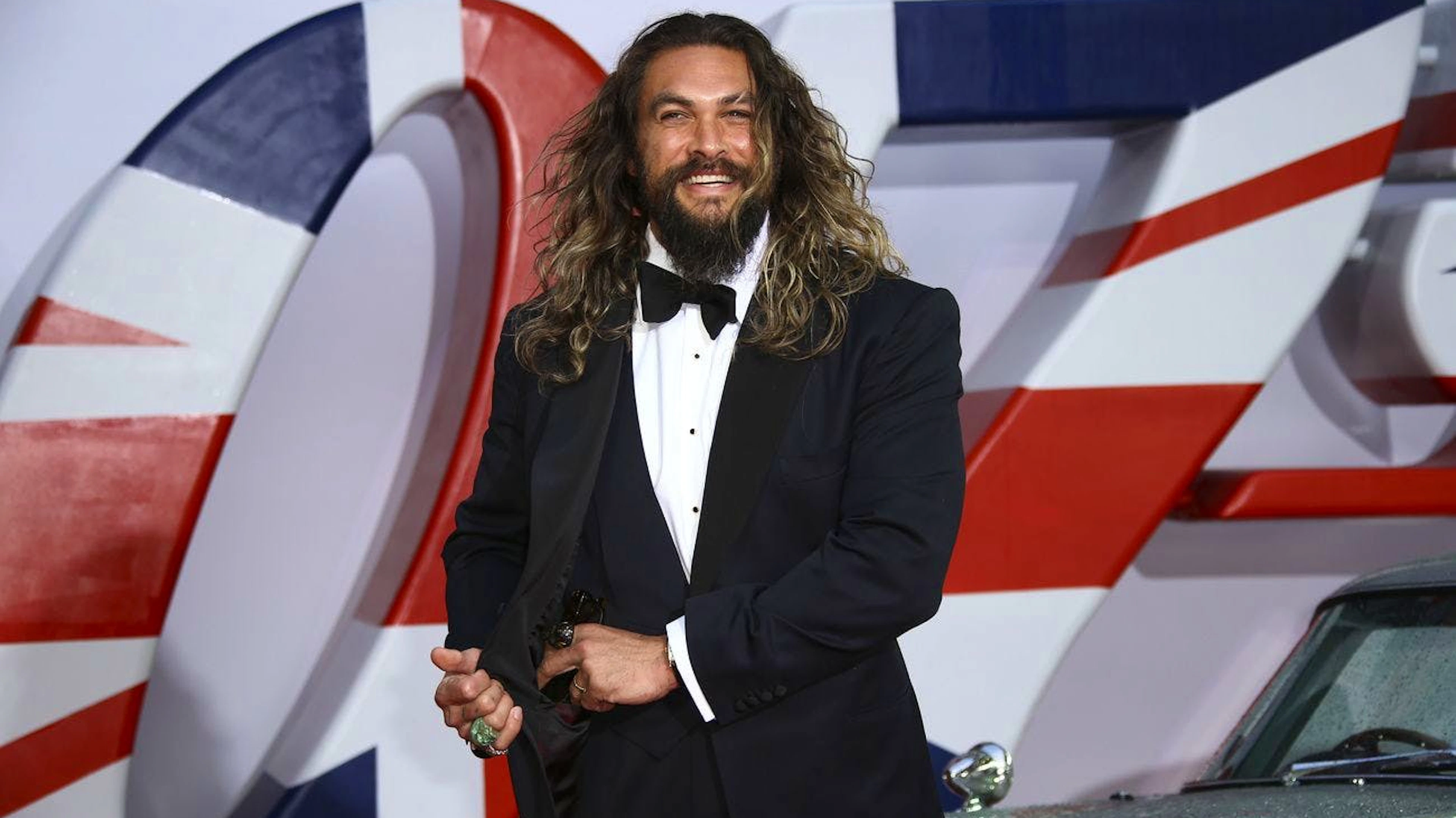 «Aquaman» trifft auf Spezialagent Bond: Jason Momoa war auch dabei.&nbsp;