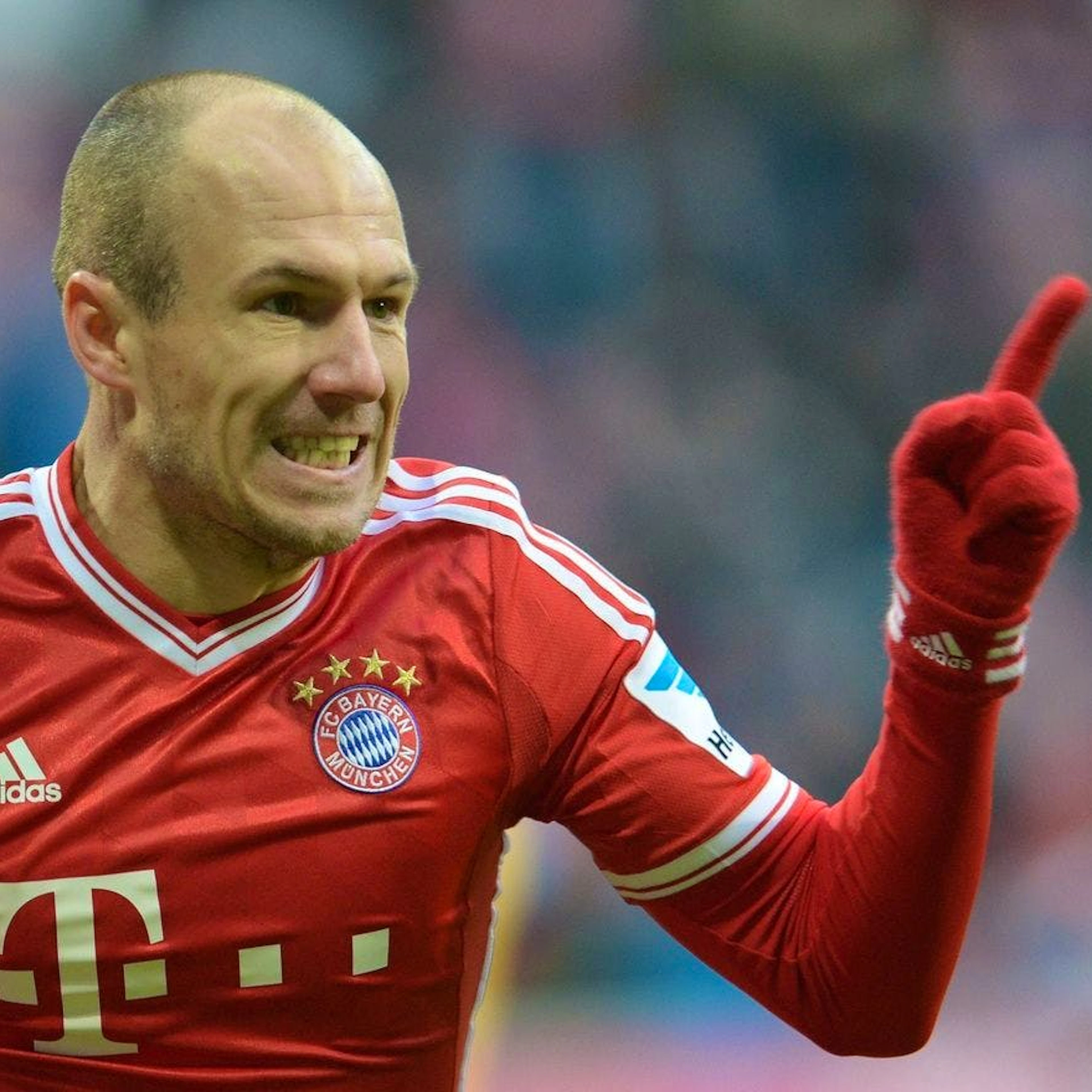 Portrait of Arjen Robben