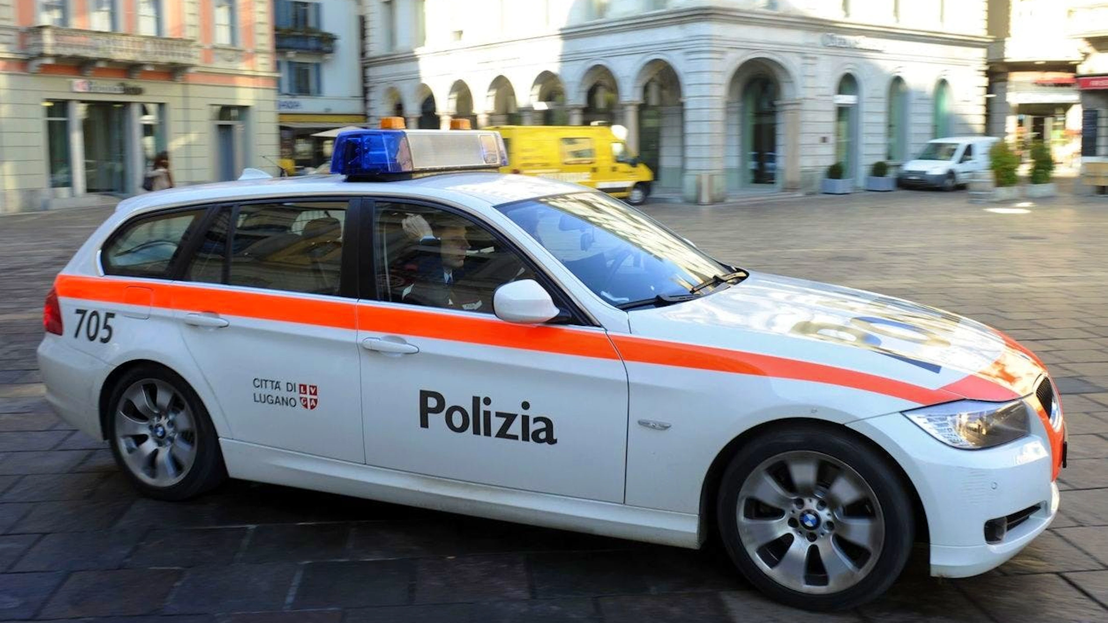 Die Polizei von Lugano musste am Nationalfeiertag fünf Personen verhaften. (Symbolbild)