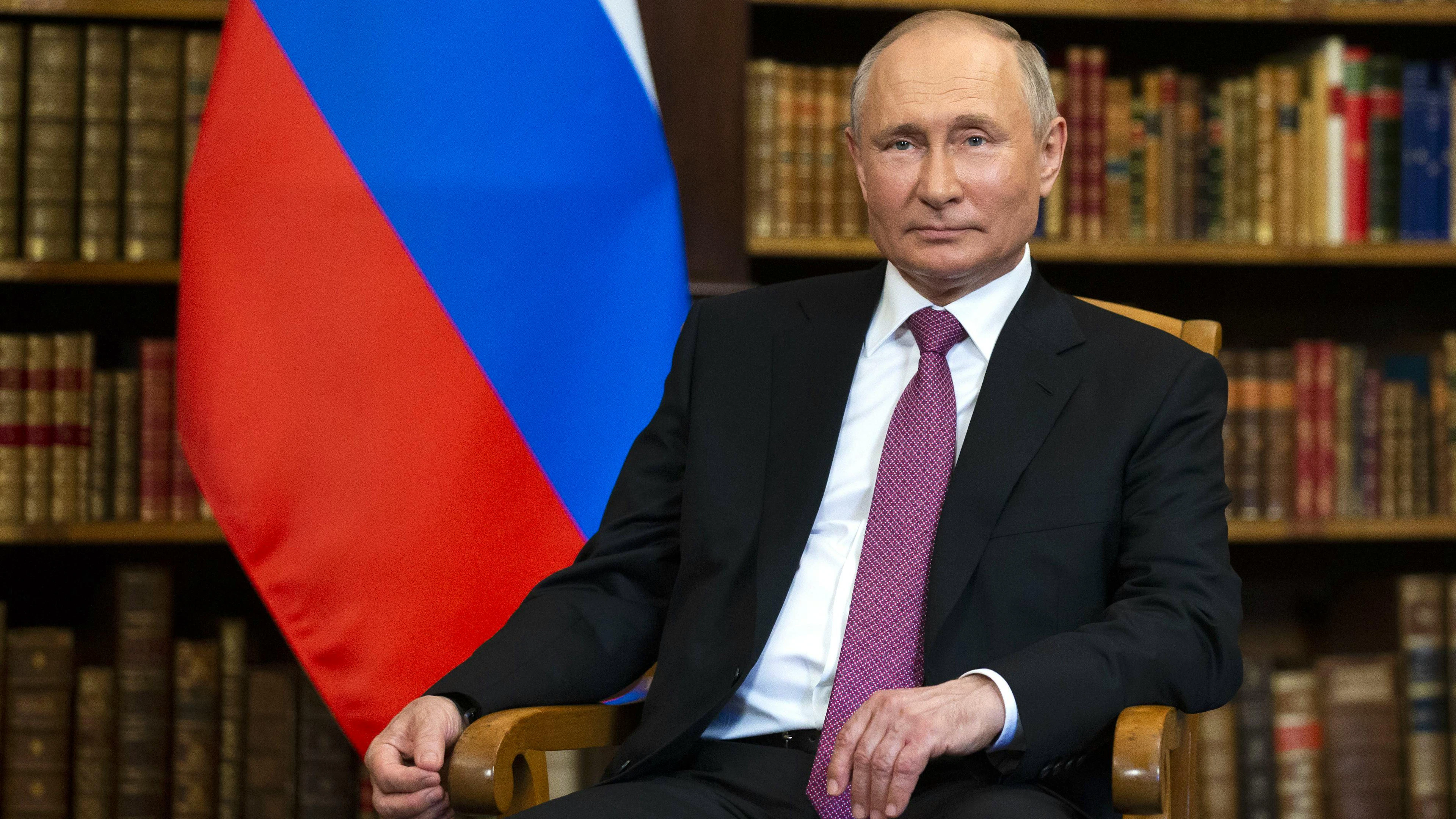 Bedürfnis nach Sicherheit: Wladimir Putin am 16. Juni 2021 in Genf.