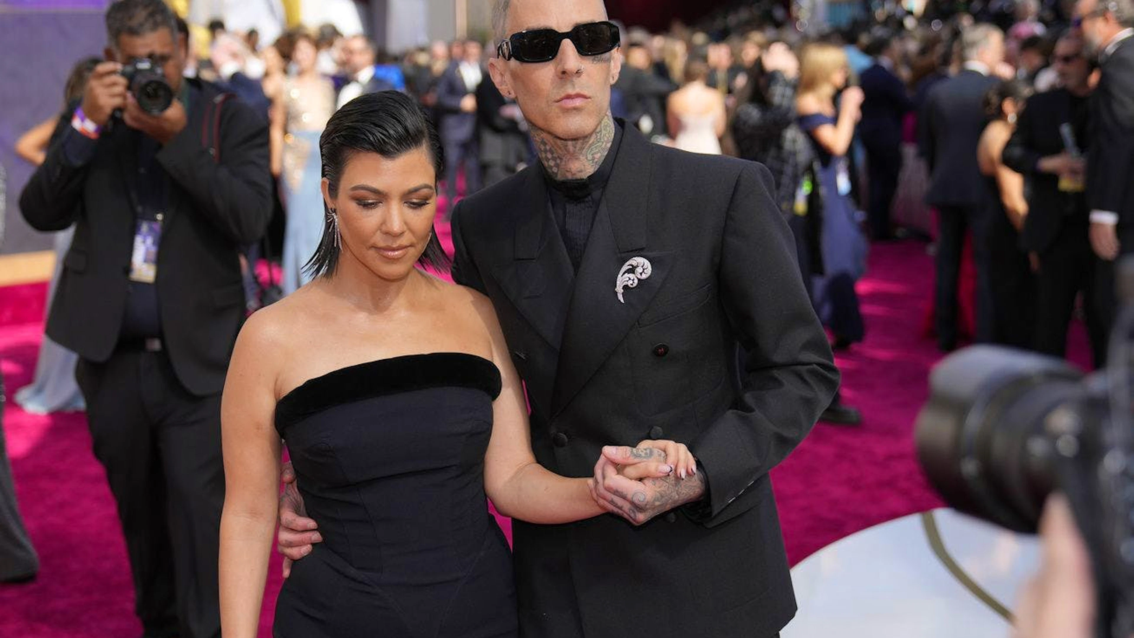 Kourtney Kardashian und Travis Barker