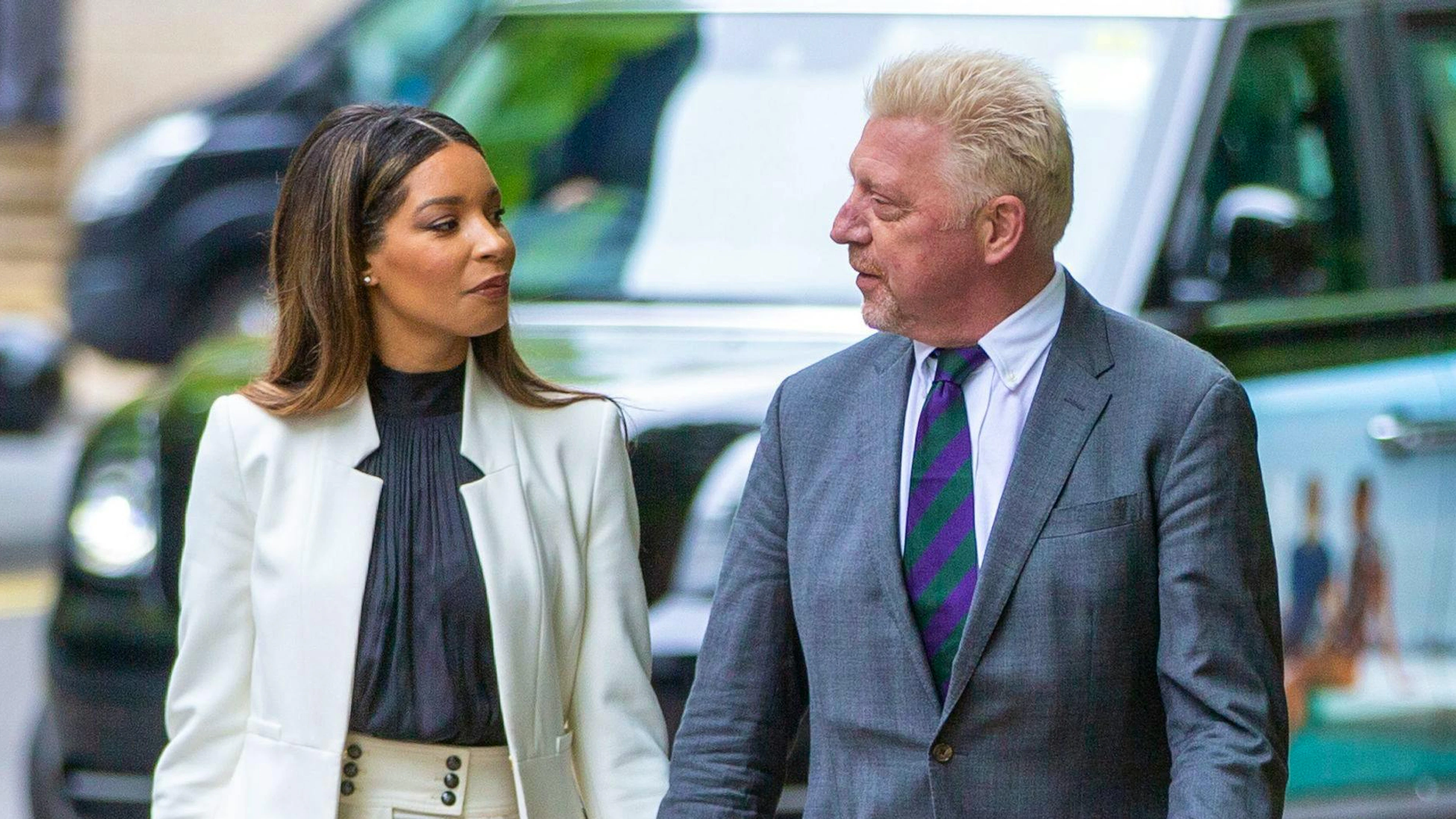 Lilian de Carvalho Monteiro hielt auch zu Boris Becker, als er wegen&nbsp;Insolvenz-Straftaten acht Monate in einem Londoner Gefängnis sass.
