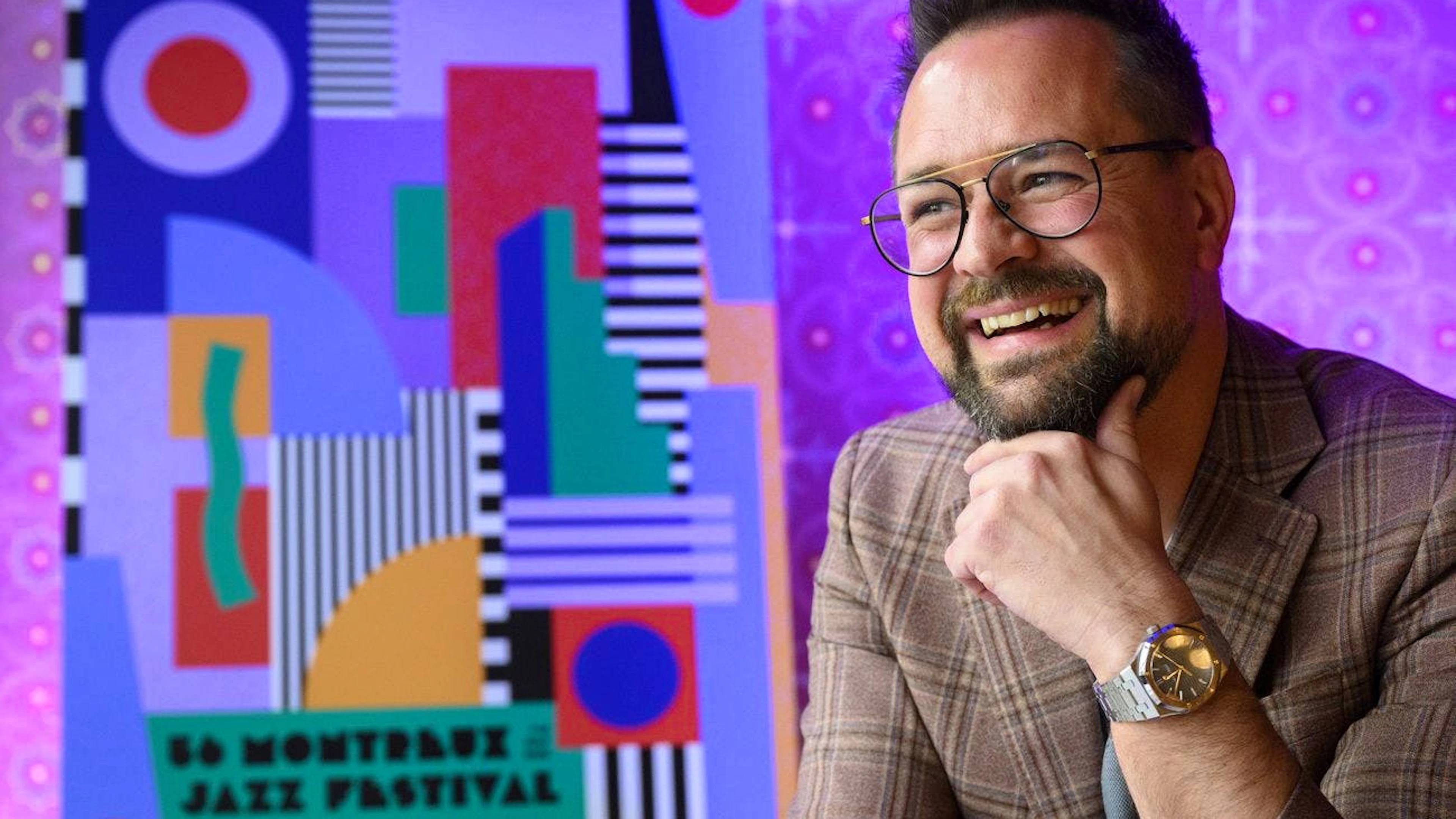 Festivaldirektor Mathieu Jaton führte das Montreux Jazzfestival durch die Coronakrise. Nun freut er sich auf die Zukunft.