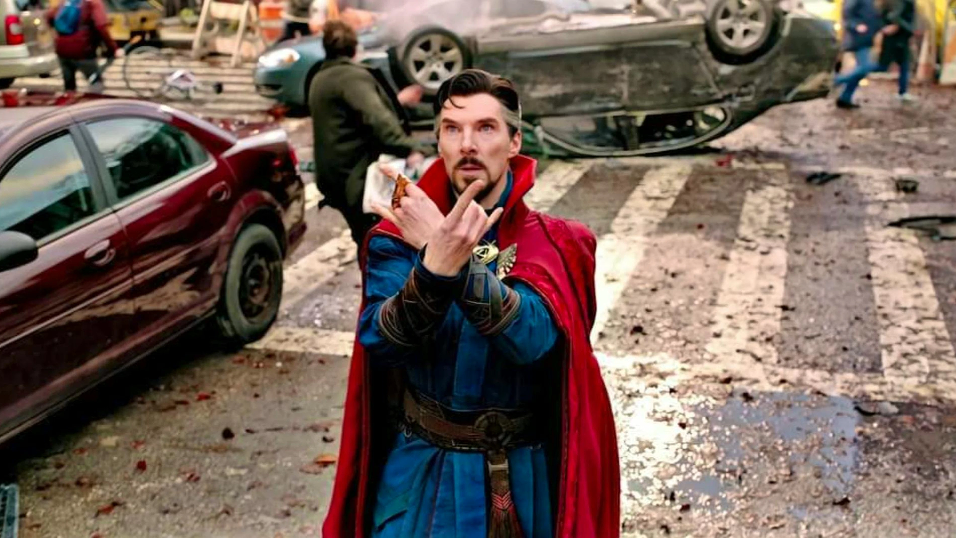 «Dr. Strange in the Multiverse of Madness» (2022) spielt mit der Idee von Parallelwelten, ...