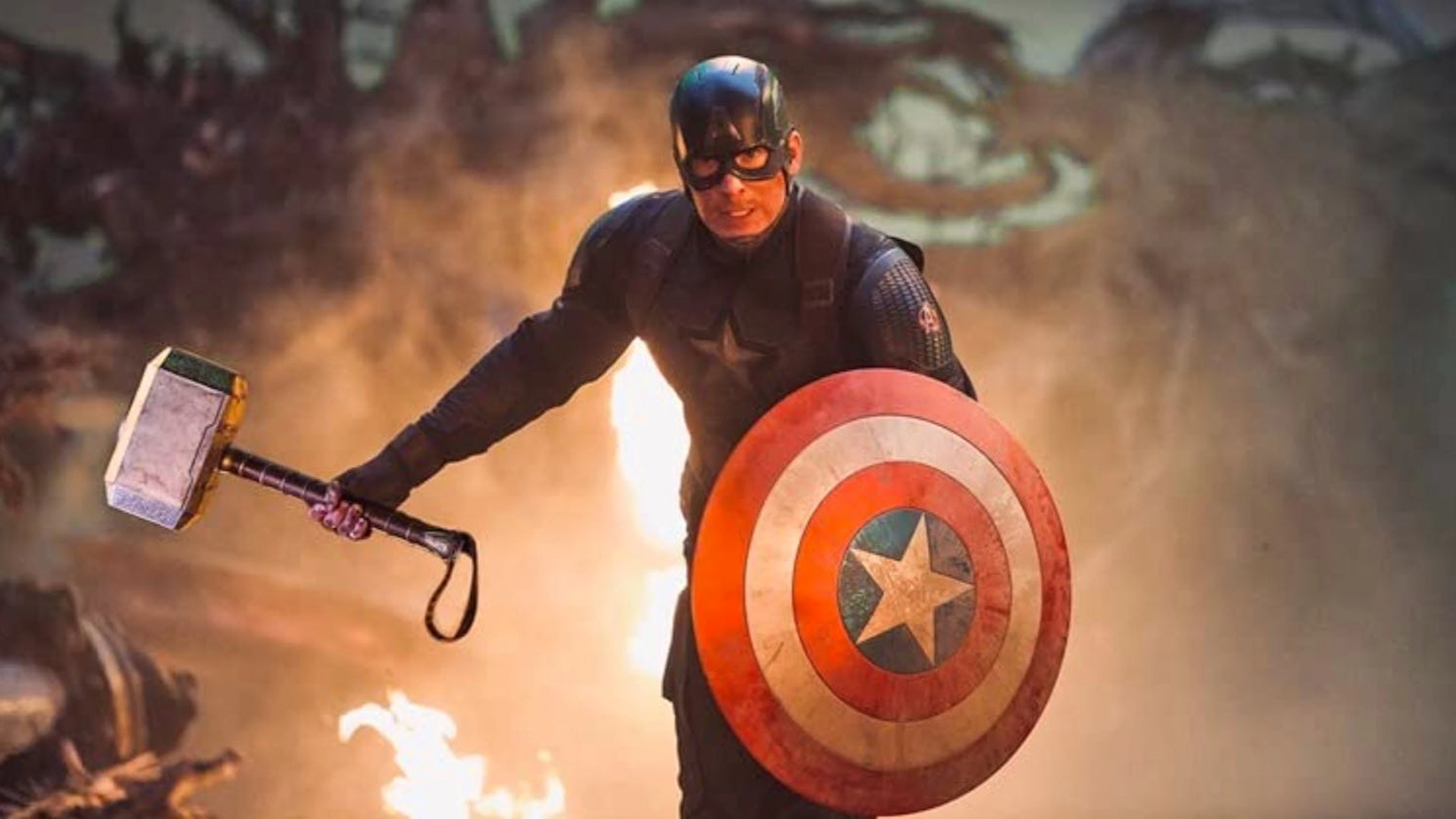 ... so auch «Avengers: Endgame» (2019) mit Captain America (Chris Evans), ...