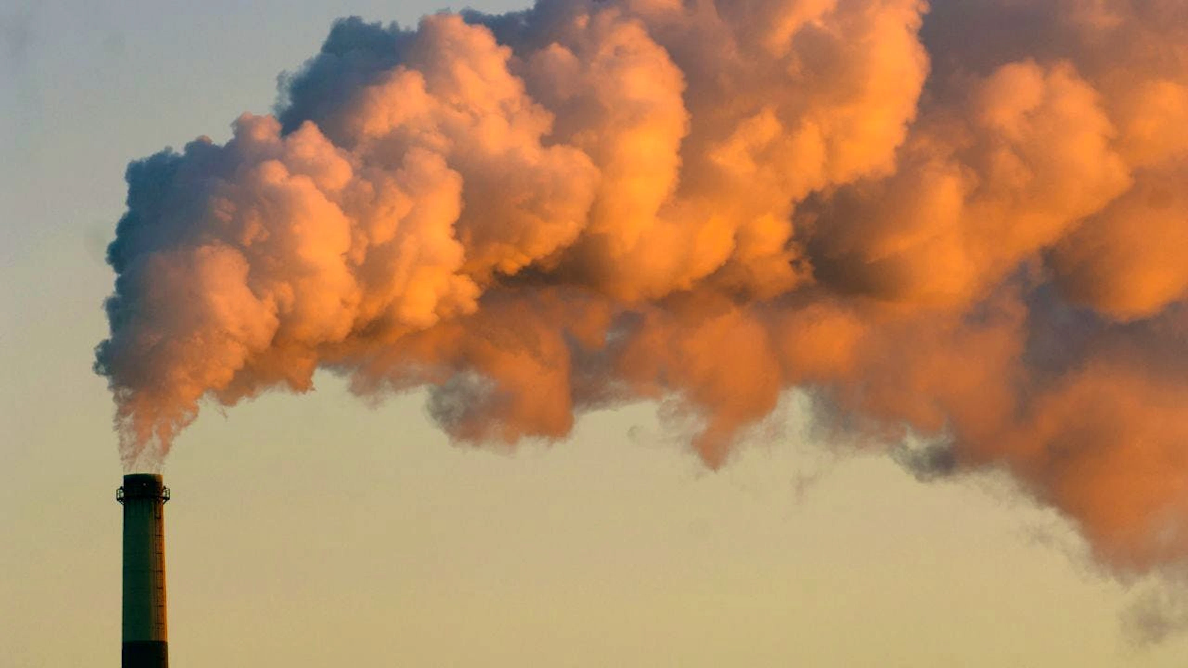 Rauch aus einem Kamin eines Kohlekraftwerks in Chicago im US-Bundesstaat Illinois: Die Kohle-Lobby in den USA ist hocherfreut über das neueste Urteil des Obersten Gerichts in den USA.