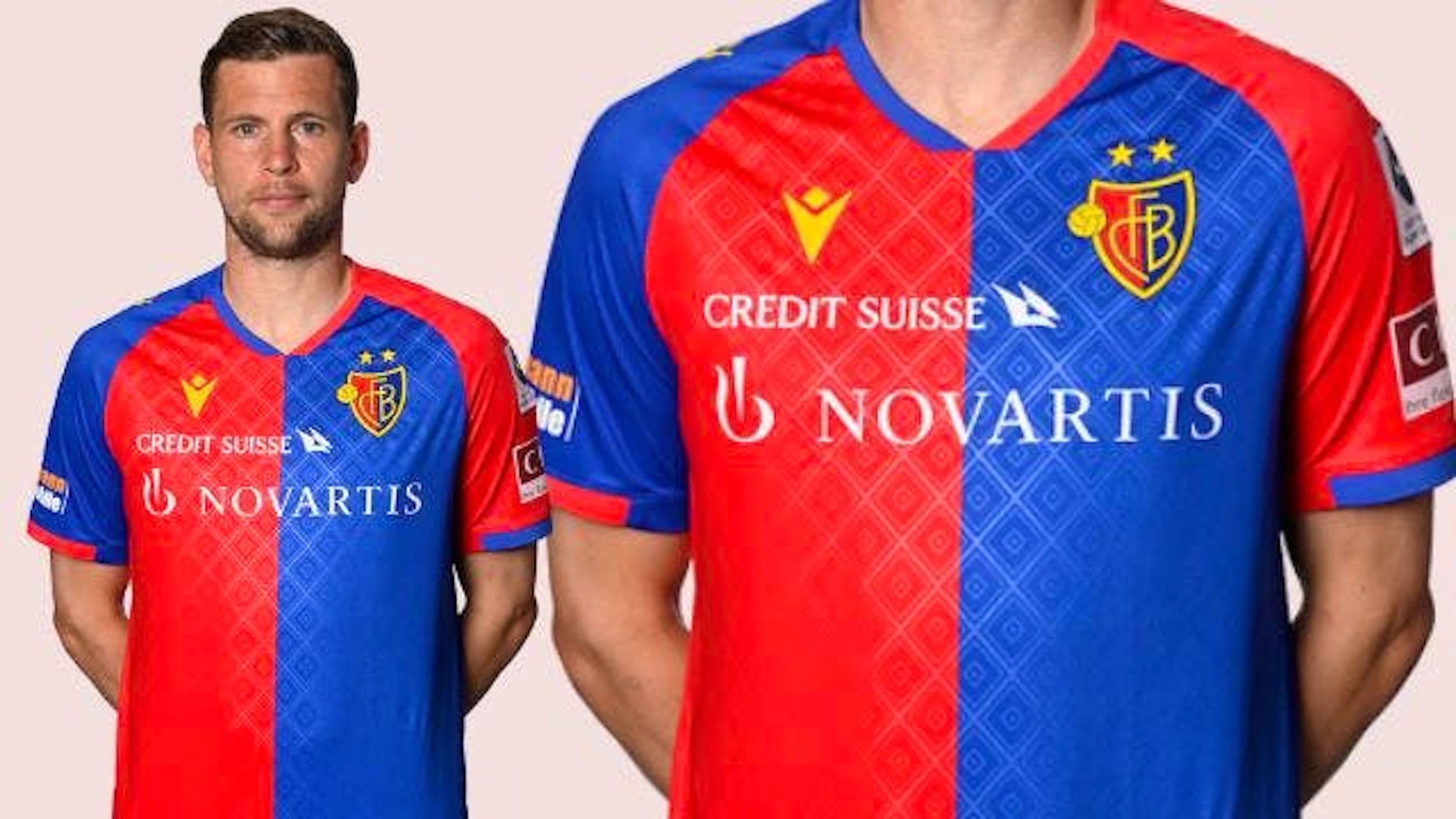 Der FC Basel hält, was er verspricht. Mehr Rotblau geht ja nun wirklich kaum.