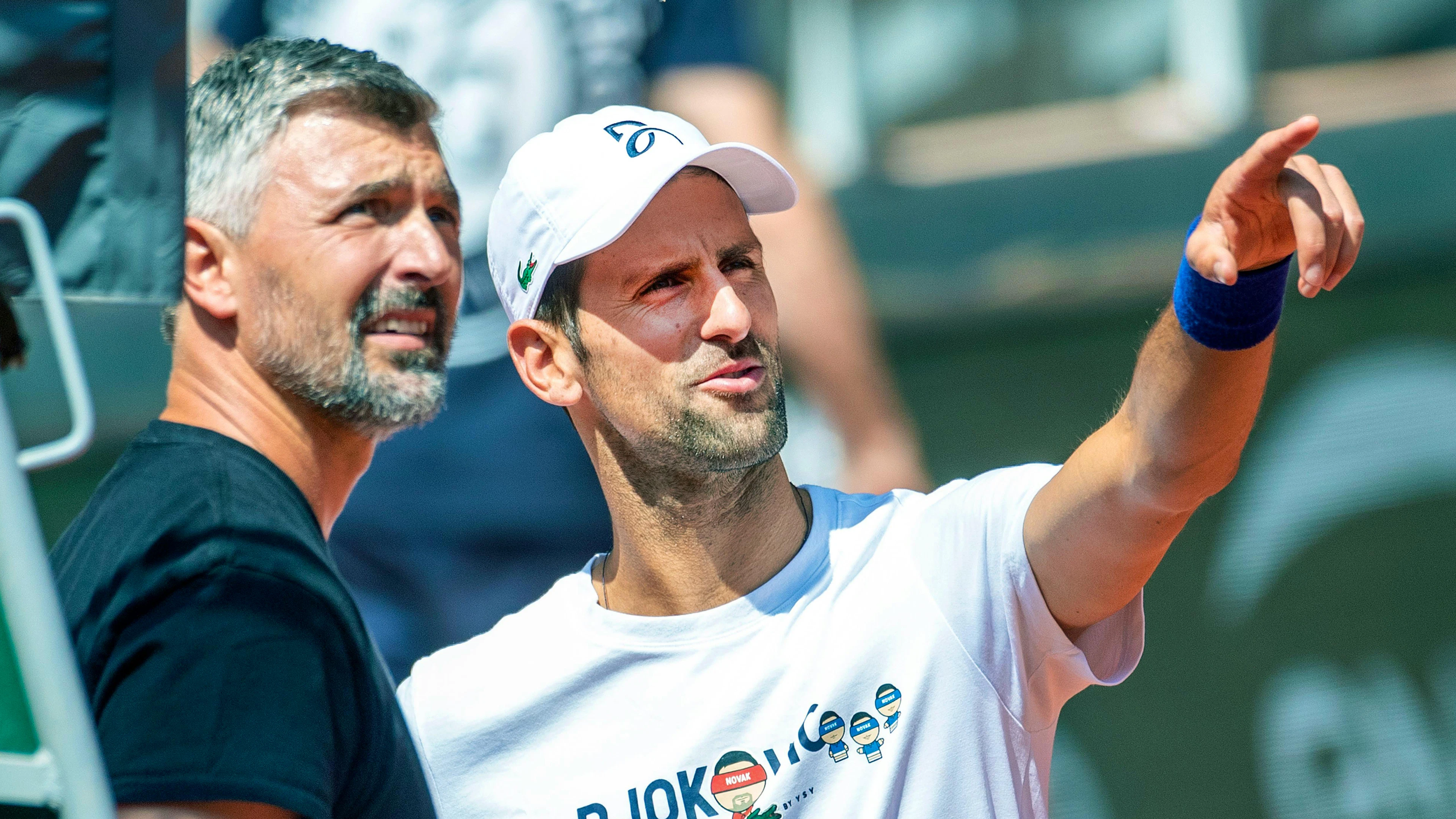 Seit mehreren Jahren an der Seite von Novak Djokovic: Goran Ivanisevic.