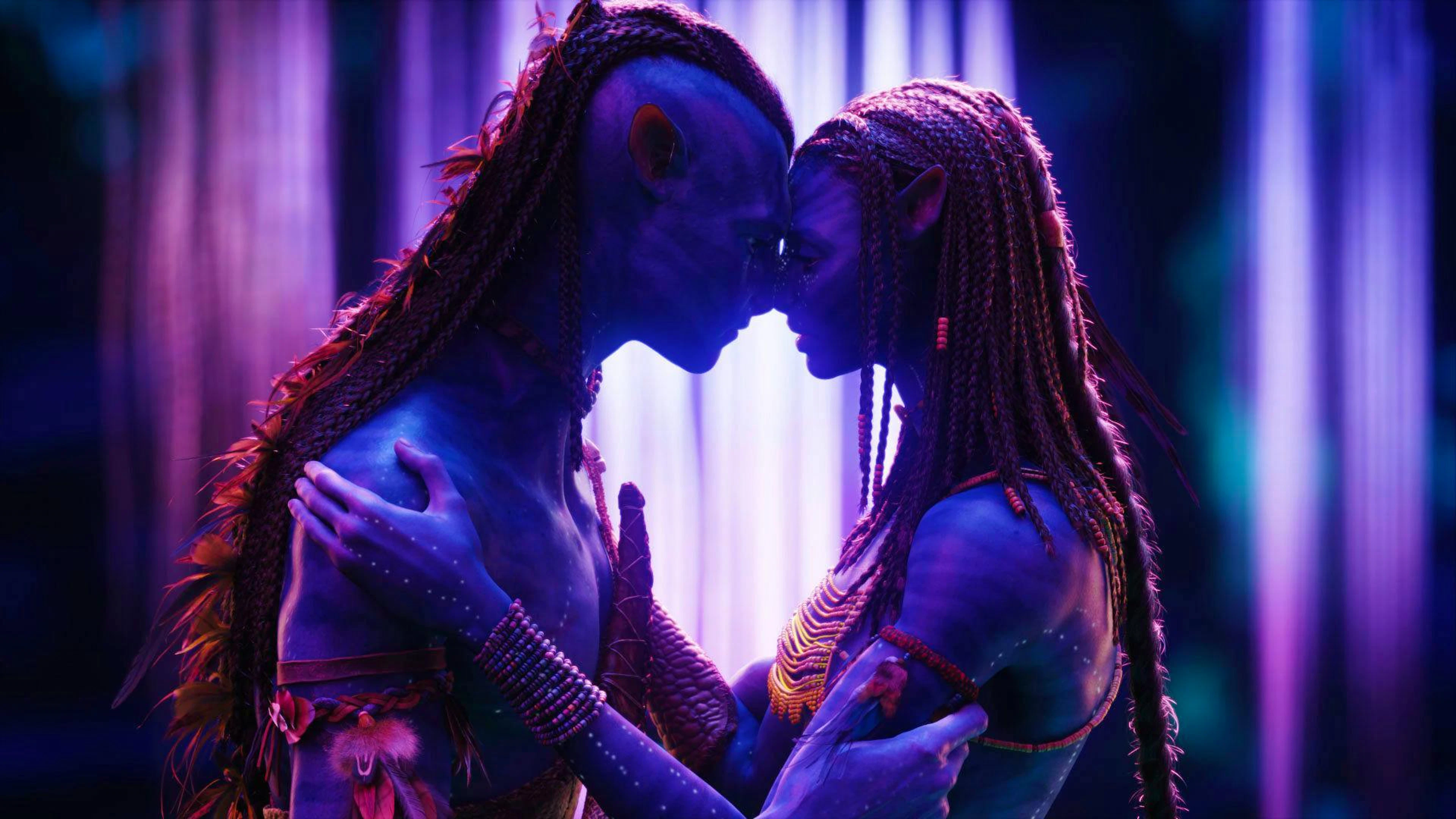 Zwischen den beiden entsteht eine Liebe, die sich nun im zweiten Teil von «Avatar» weiterzieht.