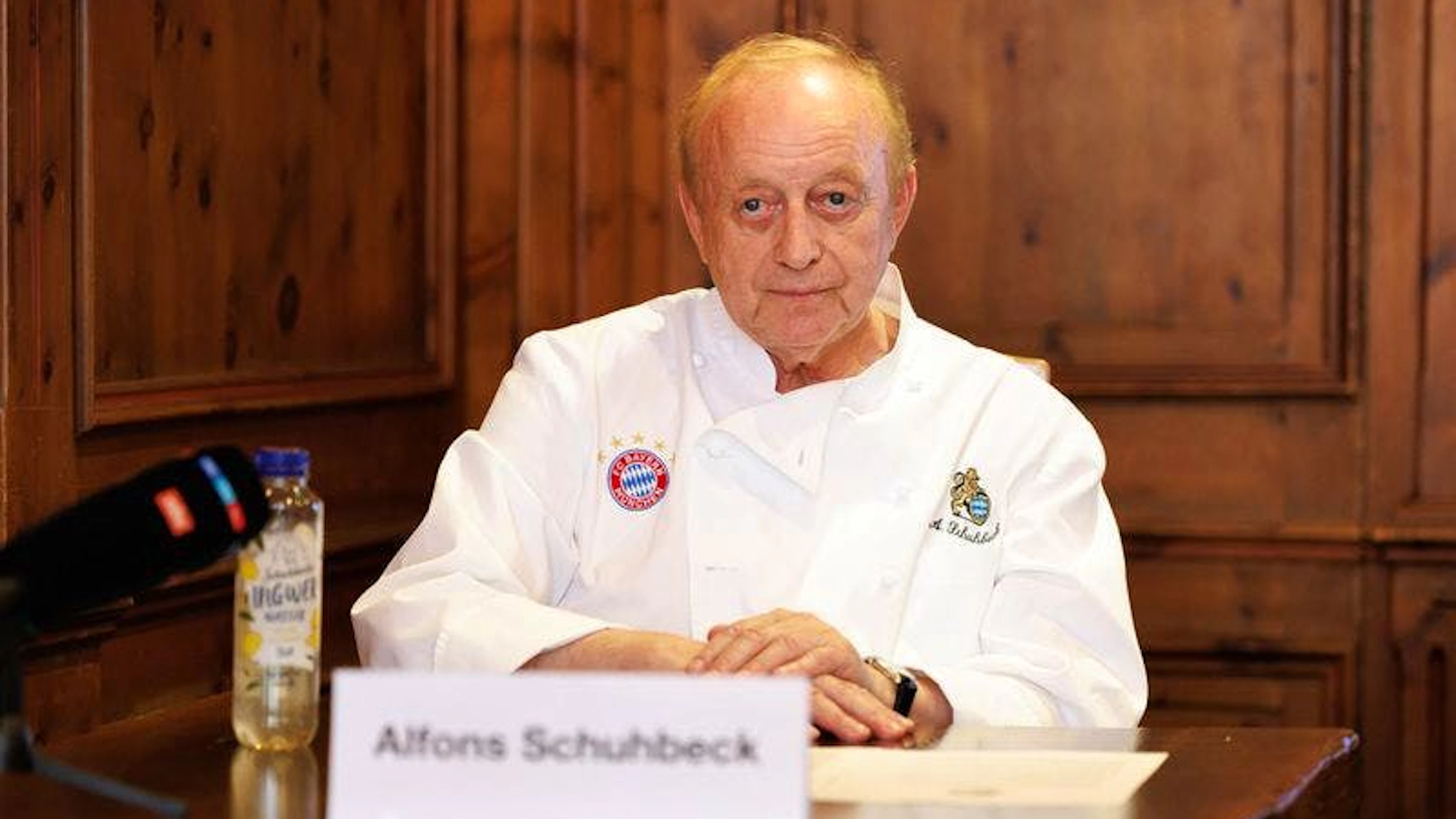 Alfons Schuhbeck spricht im Juli 2022 auf einem Pressetermin zur Beantragung des «Bierlandes Bayern» als immaterielles UNESCO Weltkulturerbe.