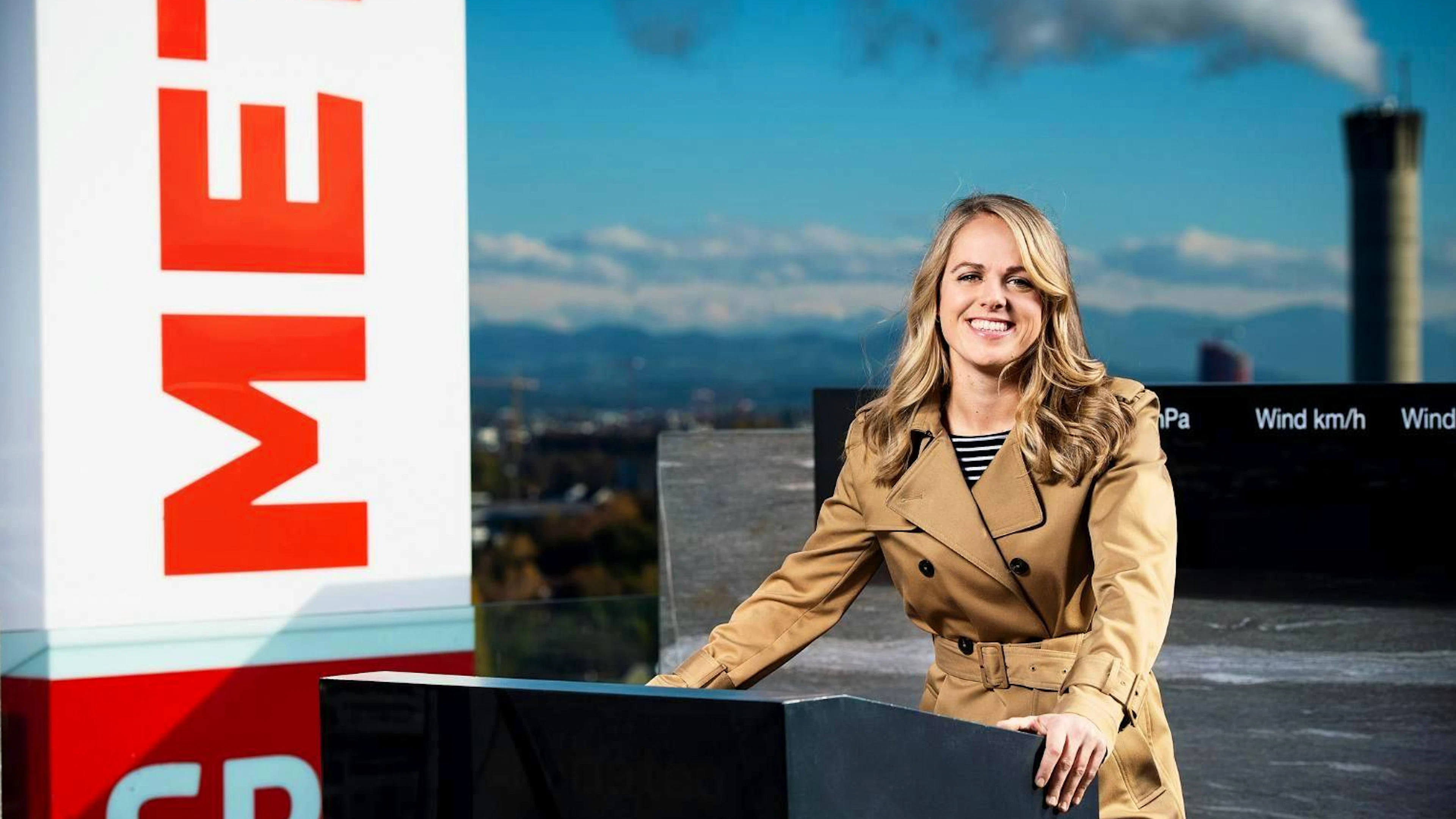 Die studierte Meteorologin Nicole Glaus verlässt nach vier Jahren auf dem Wetter-Dach das Schweizer Fernsehen SRF.
