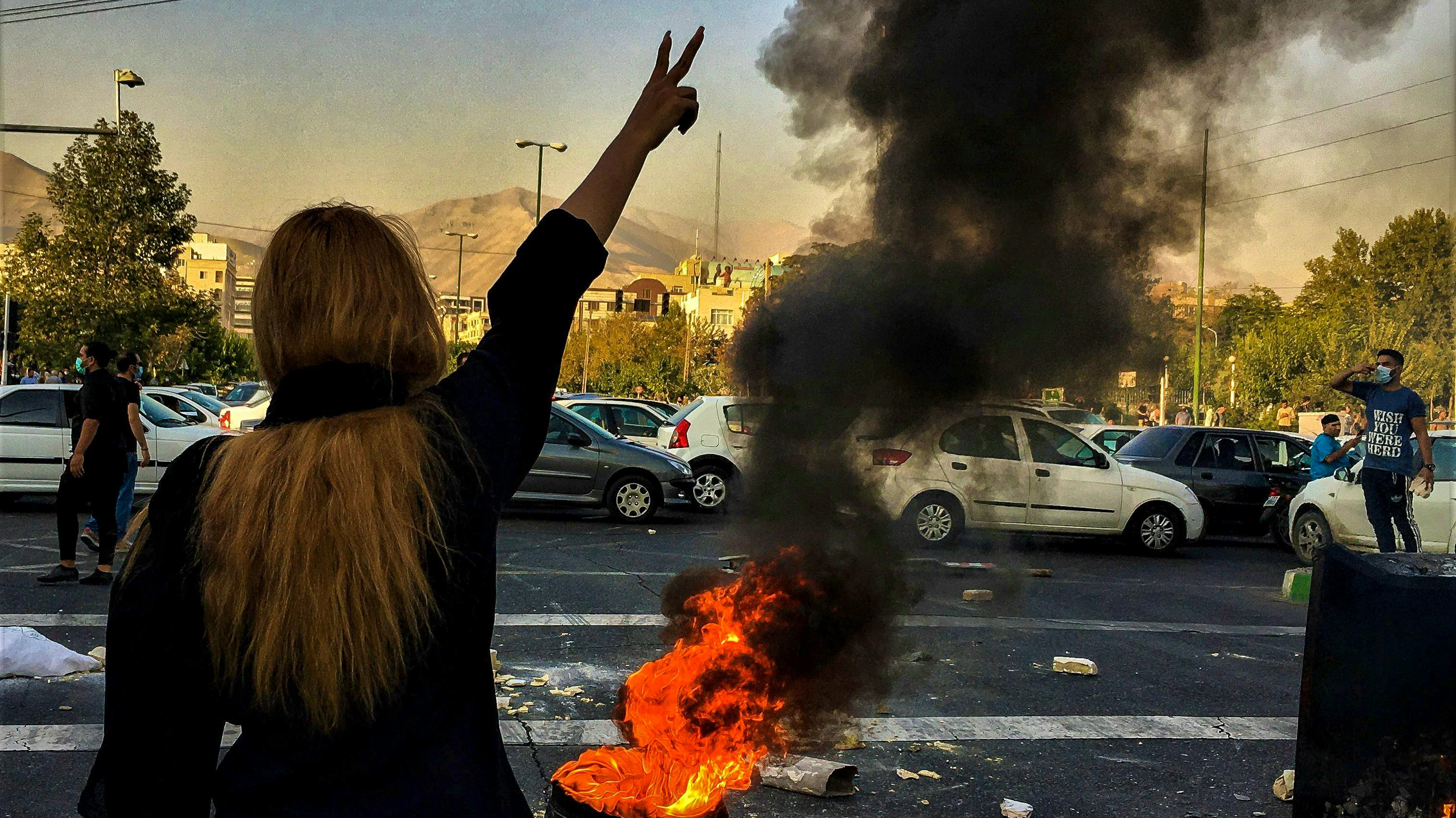 Proteste nach dem Tod der 22-jährigen Iranerin Mahsa Amini. (Archiv)