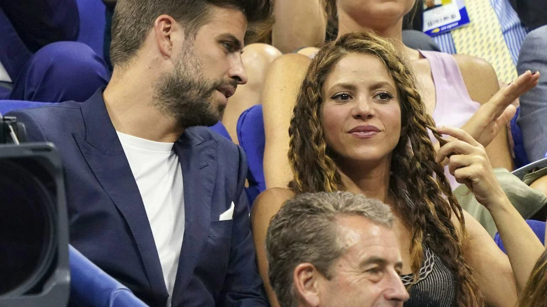 Gerard Piqué e  Shakira nel settembre del 2019.