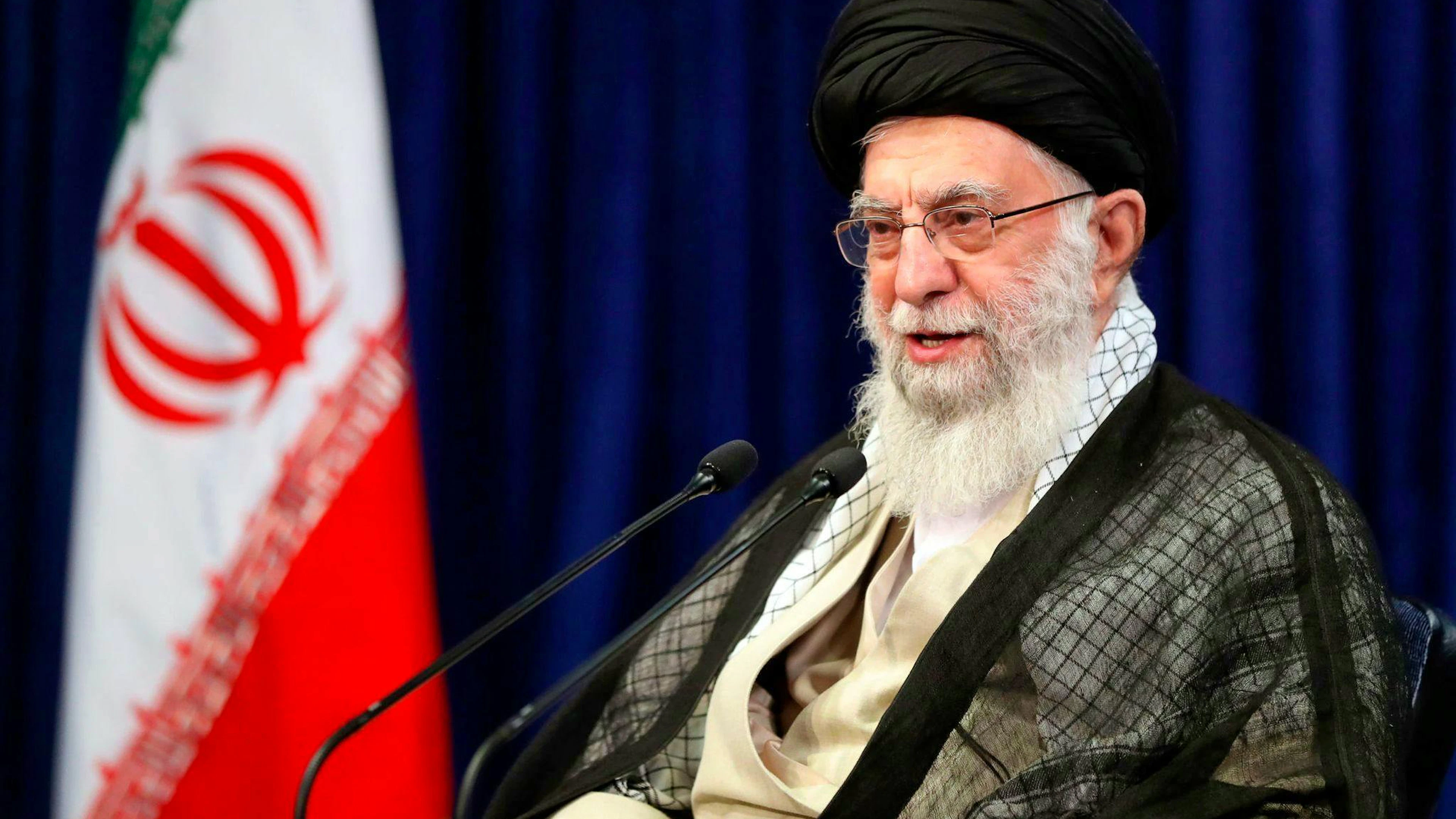 Oberster Führer und geistliches Oberhaupt des Iran: Ajatollah Ali Chamenei. (Archivbild)