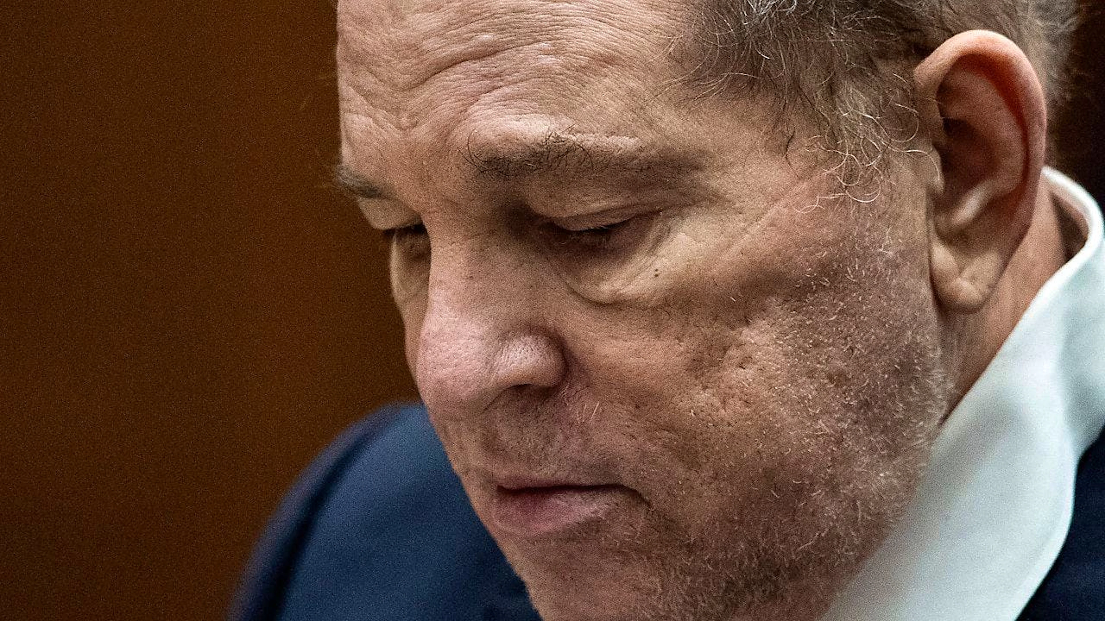 L'ex produttore di Hollywood Harvey Weinstein.