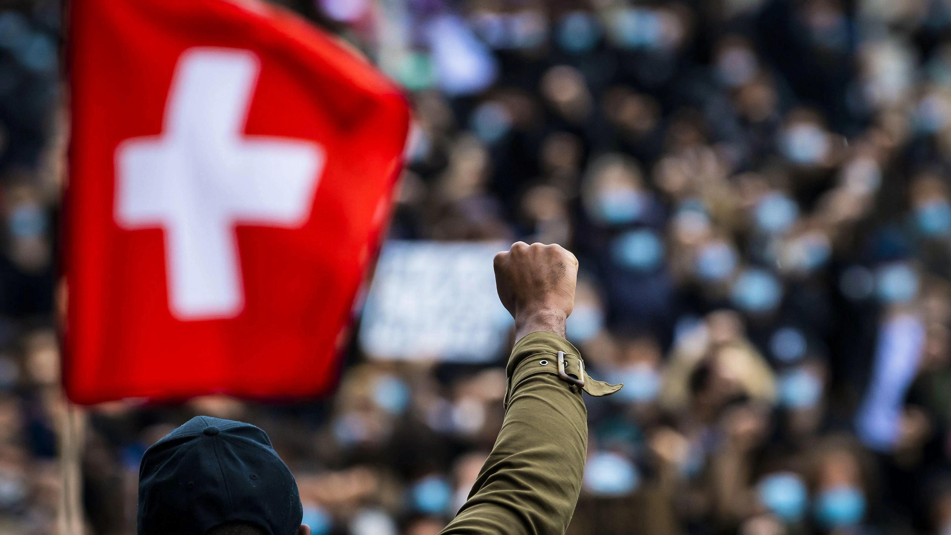 Das Thema wird präsenter: Anti-Rassismus-Kundgebung in Lausanne im Juni 2020.