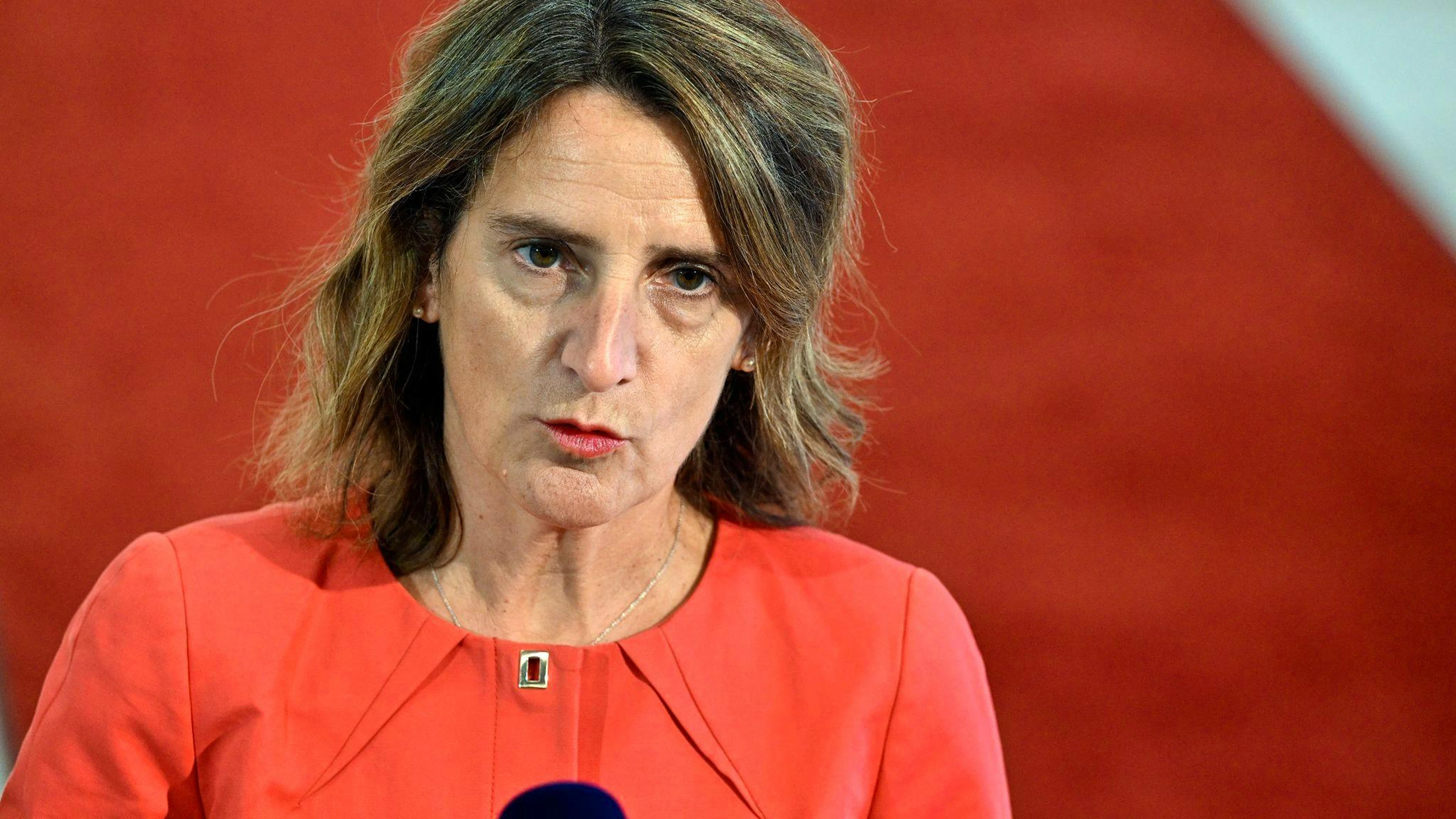 Spaniens geschäftsführende Vize-Regierungschefin und Ministerin für den ökologischen Wandel, Teresa Ribera reist in die USA.