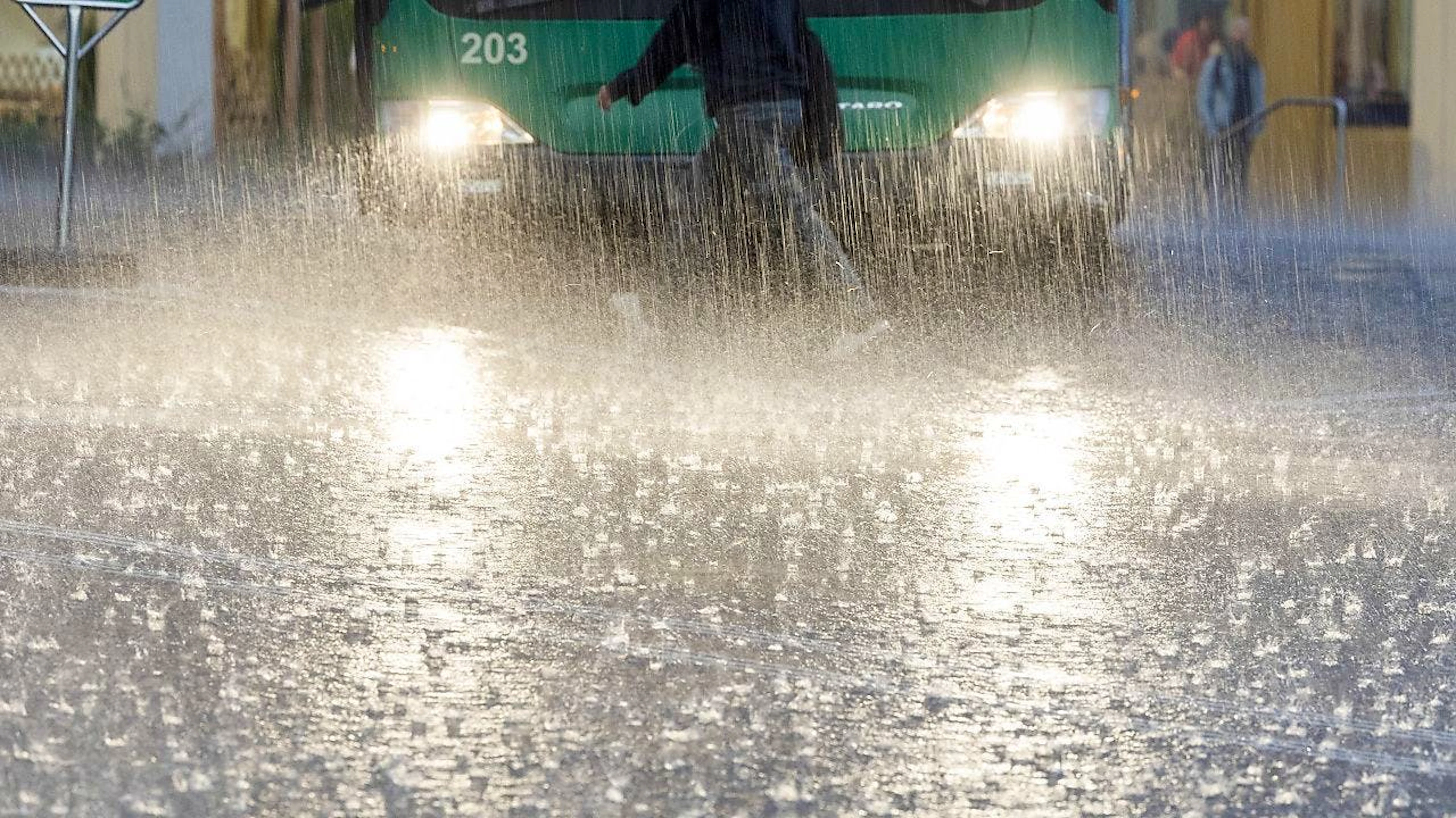 De fortes pluies se sont abattues sur la Suisse alémanique ce samedi(archives).