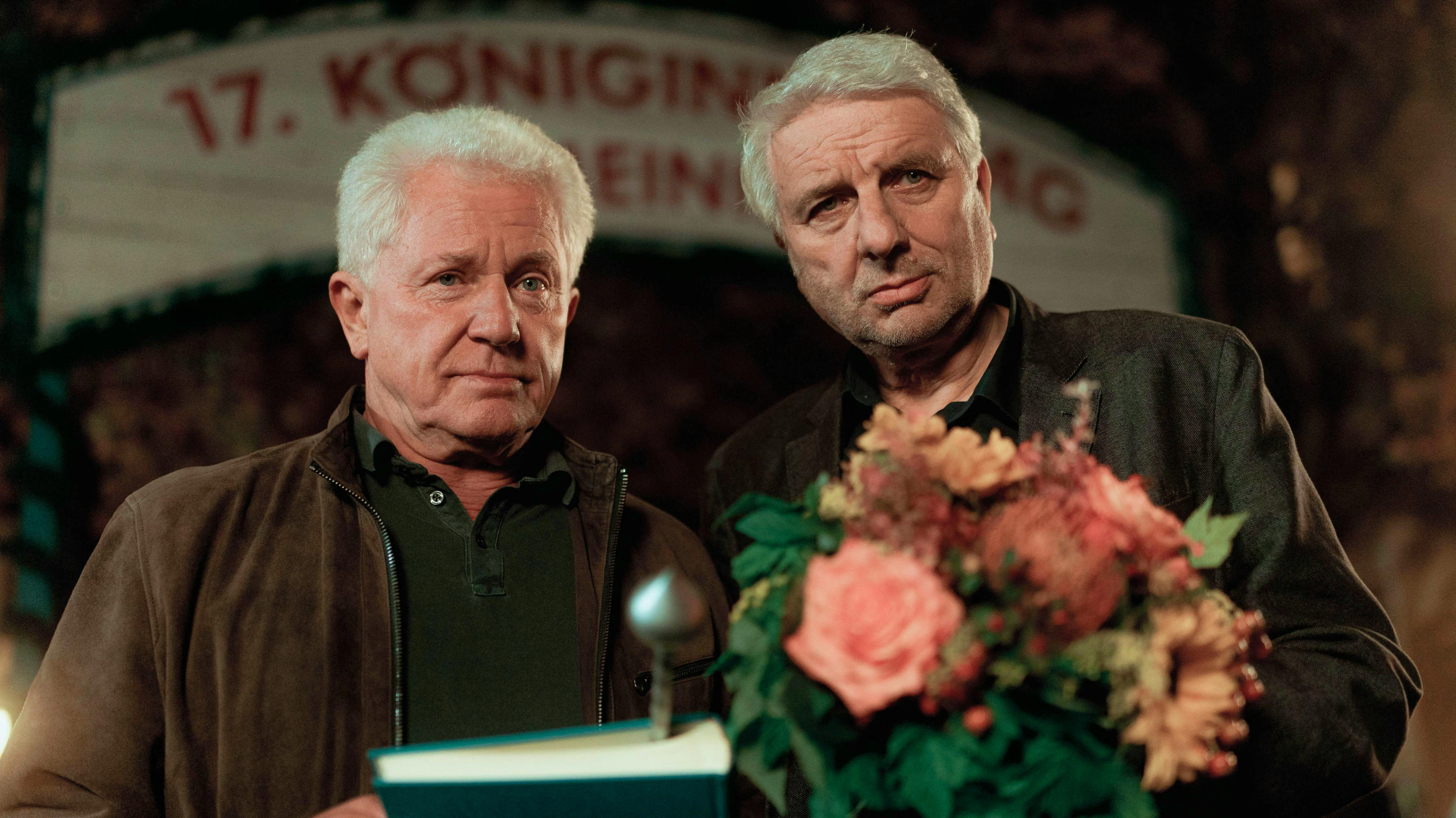 Ivo Batic (Miroslav Nemec, links) und Franz Leitmayr (Udo Wachtveitl) verschlägt es in ihrem neuen Fall in die Welt der Produktköniginnen.