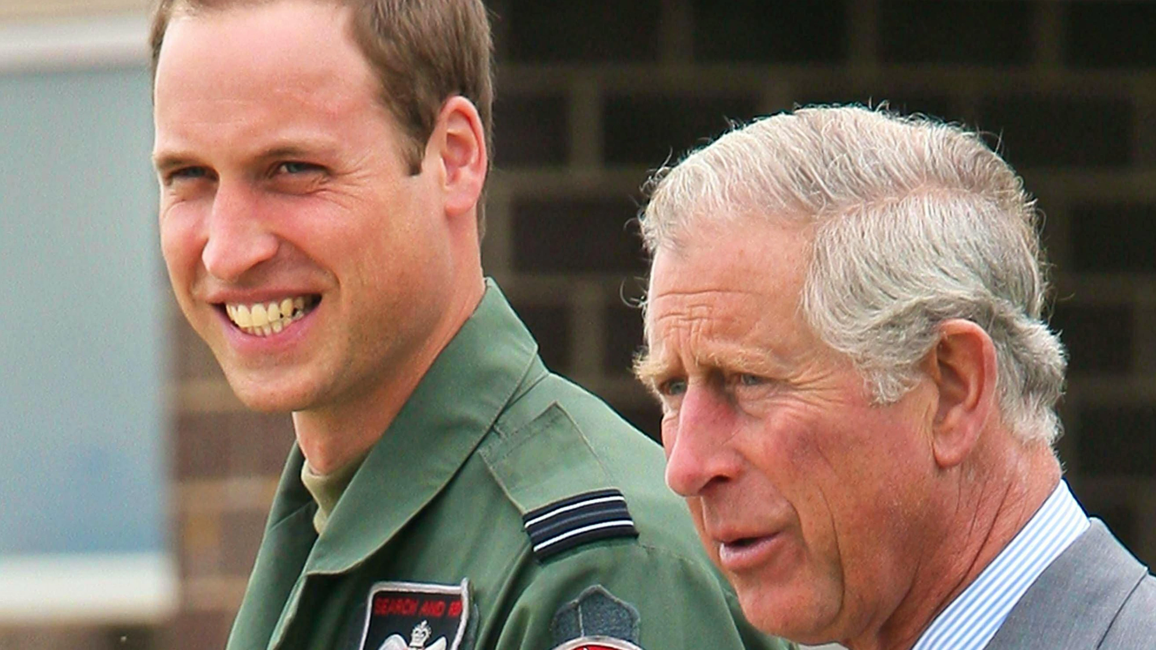 Prinz William und sein Vater kämpfen um Aufmerksamkeit.