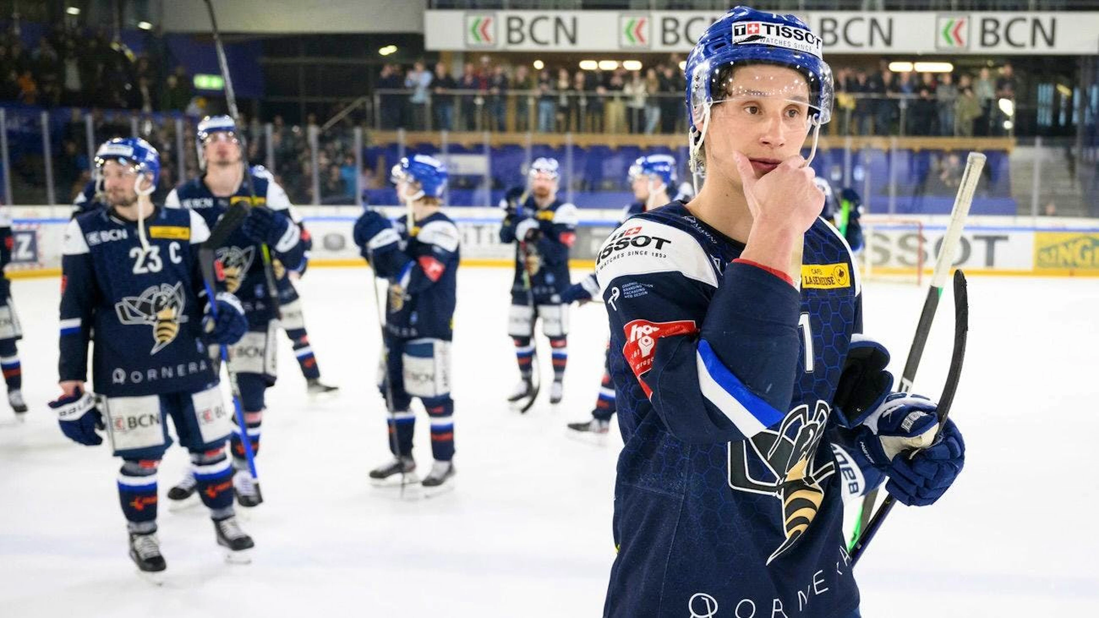 La Chaux-de-Fonds n'est plus leader de Swiss League.