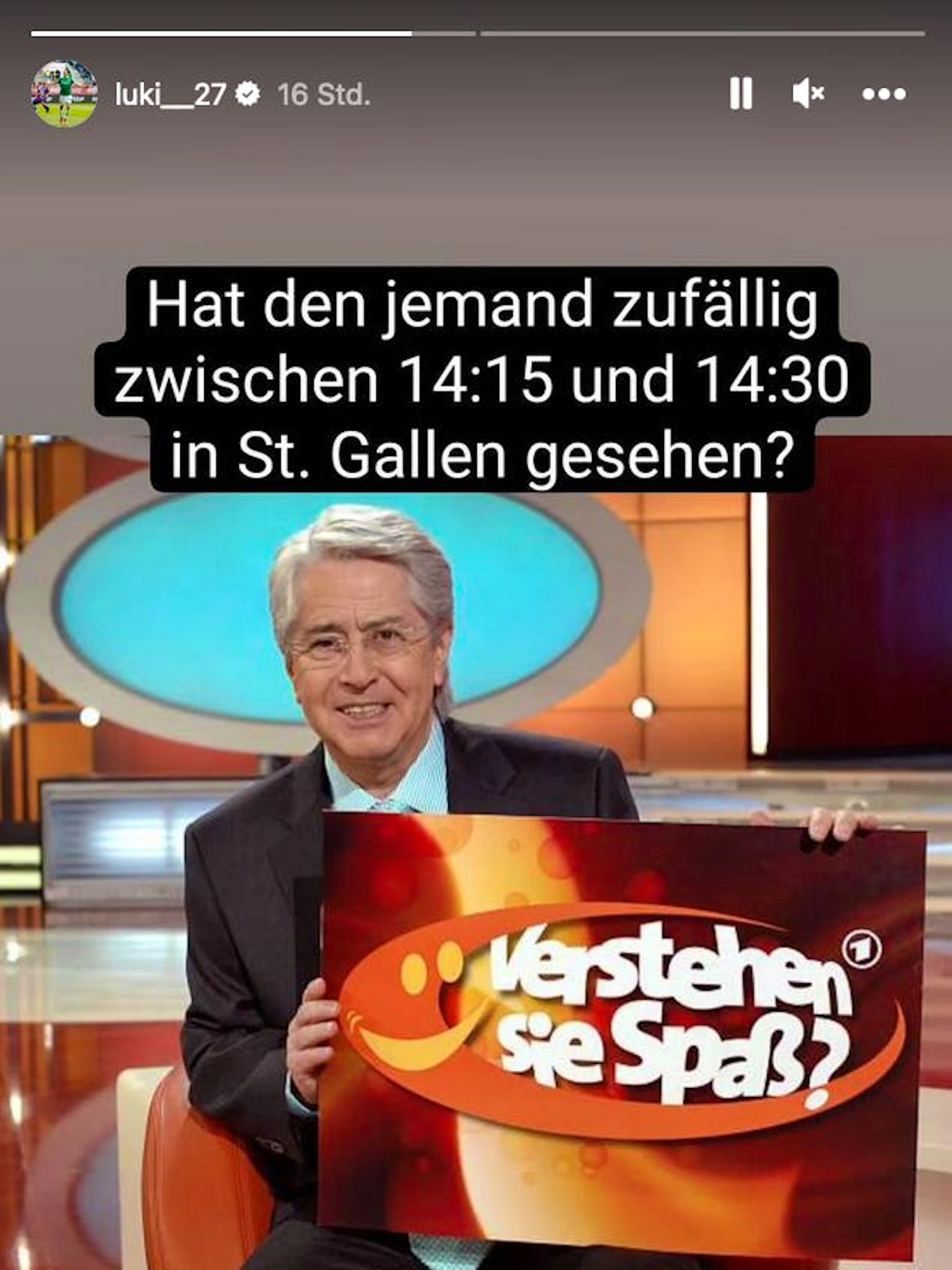 Görtler stellte dieses Foto in eine Insta-Story.