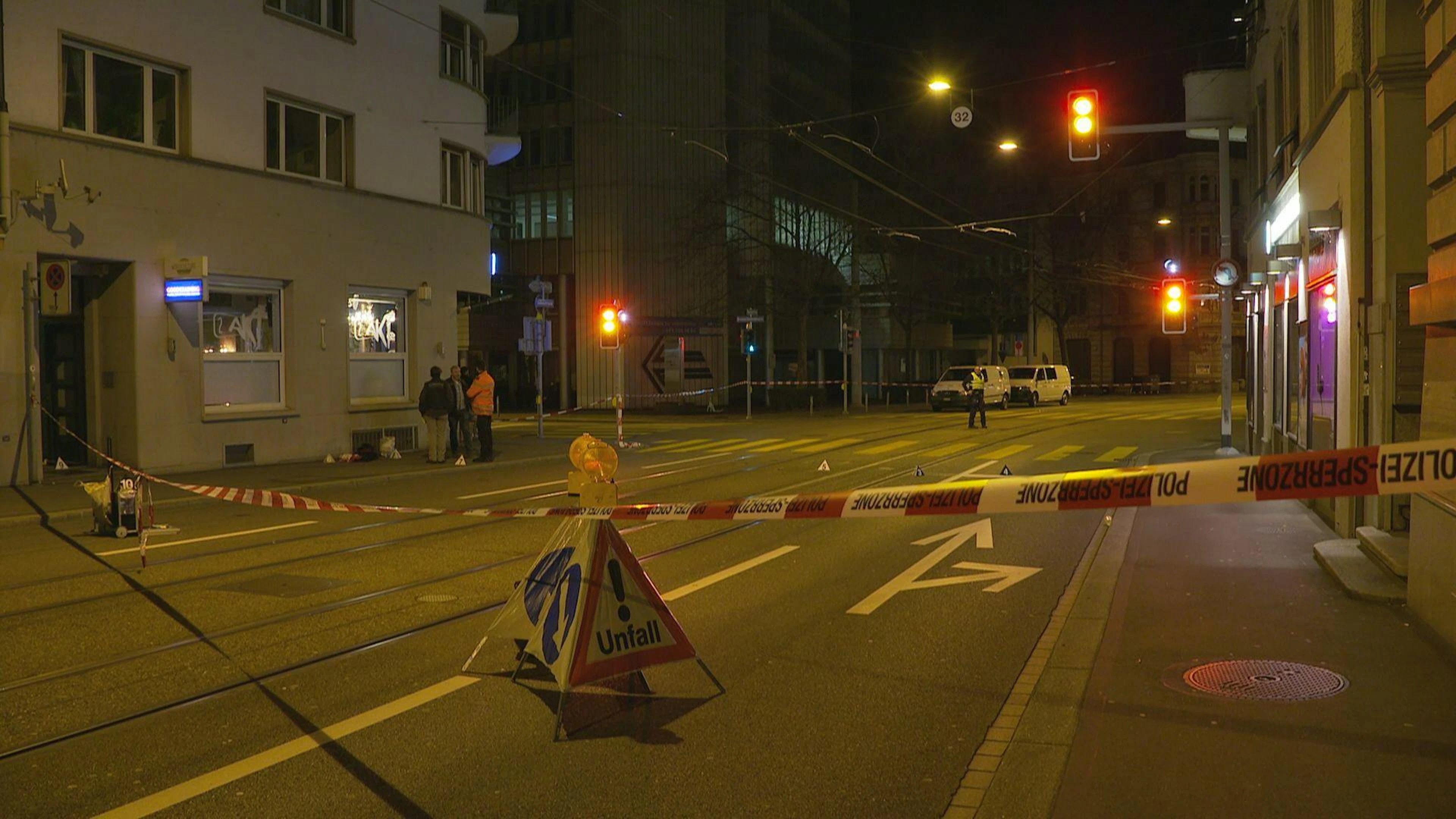 Hier passierte der Vorfall: Die Verzweigung Brandschenkestrasse / Selnaustrasse in Zürich.