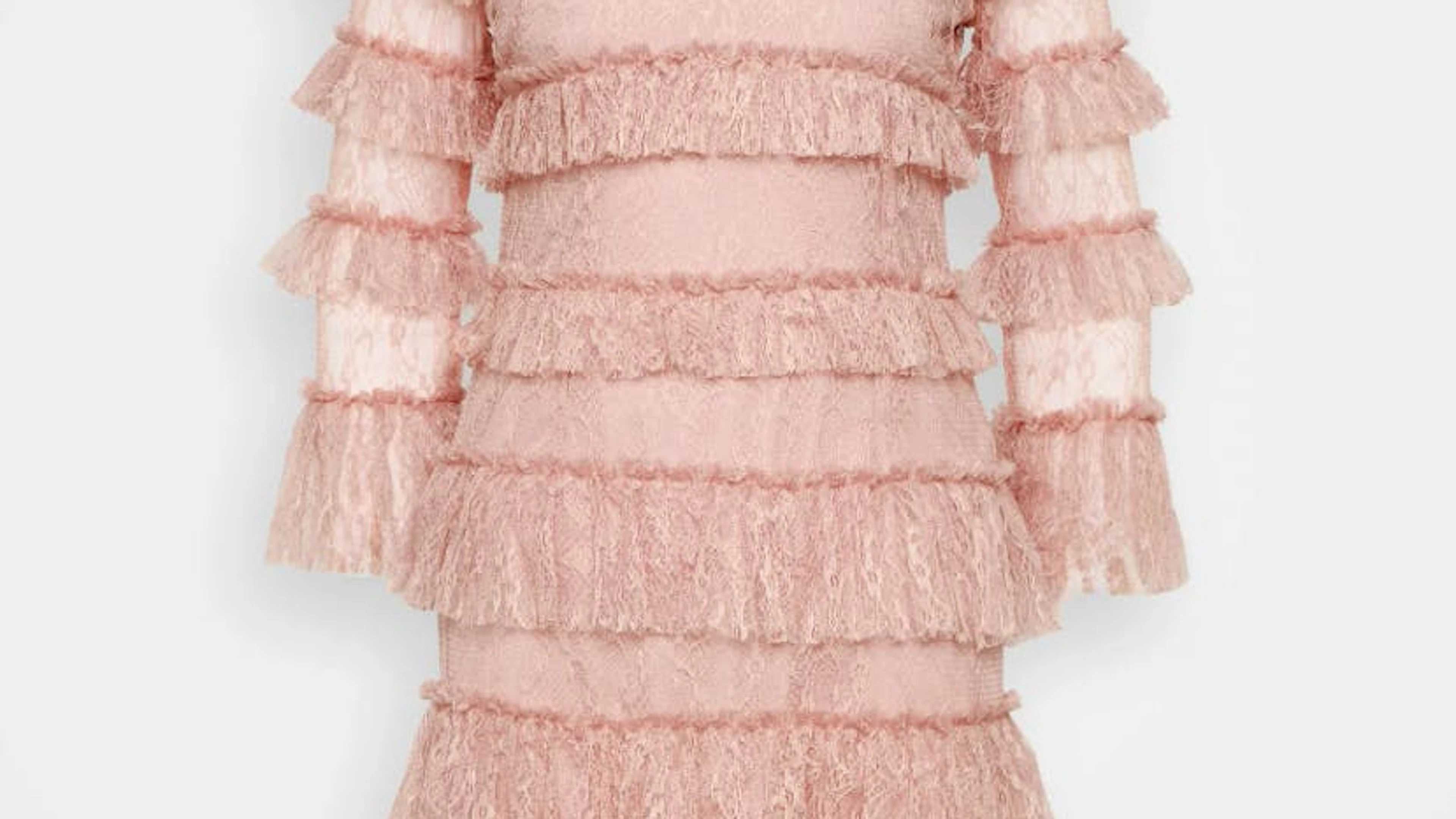 Cocktailkleid mit Rüschen von By Malina für 315 Franken, via Zalando.