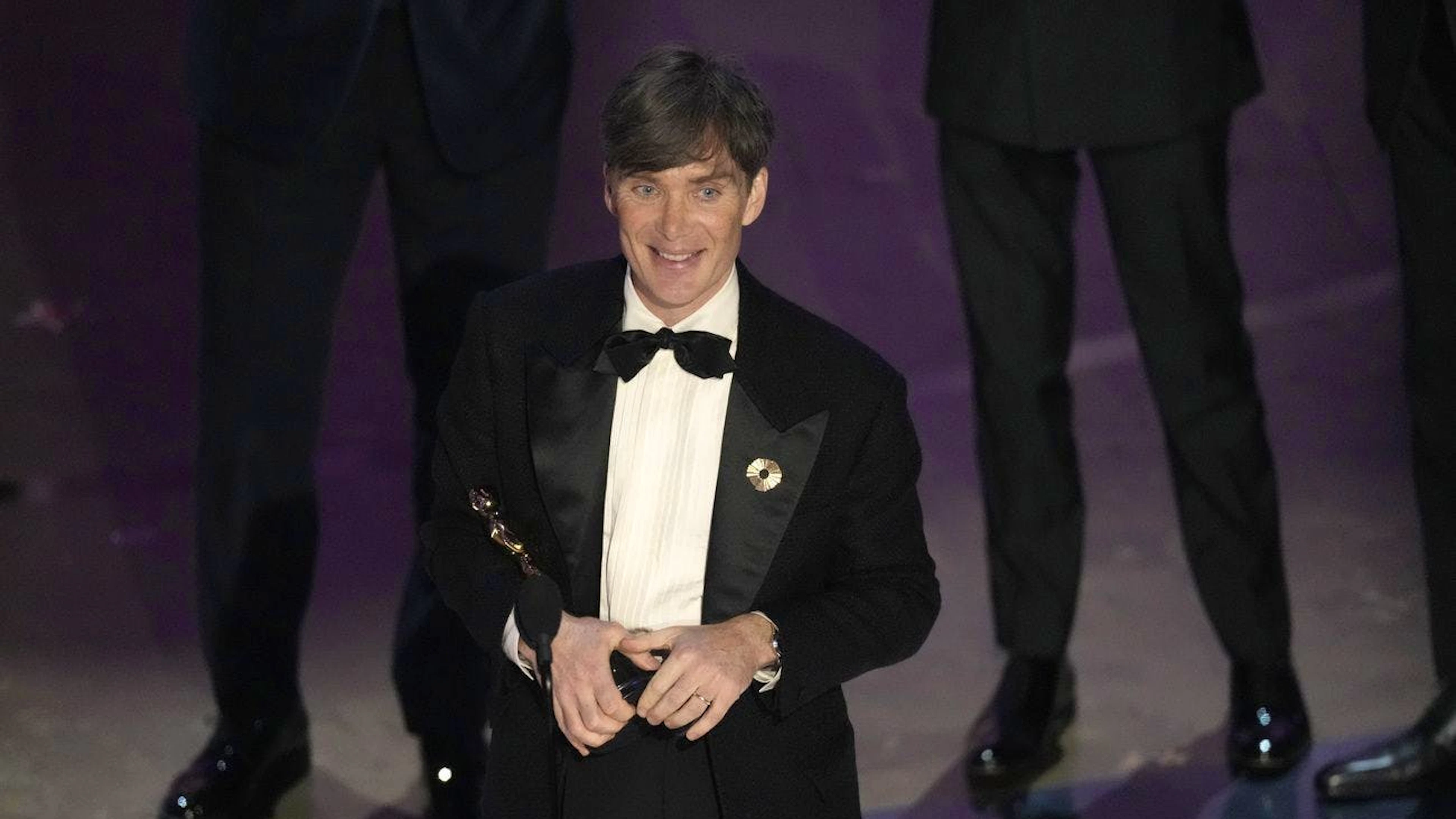 Cillian Murphy gewinnt bei seiner ersten Nomination gleich seinen Oscar. Für die Hauptrolle in «Oppenheimer» wird der Ire nun ausgezeichnet.