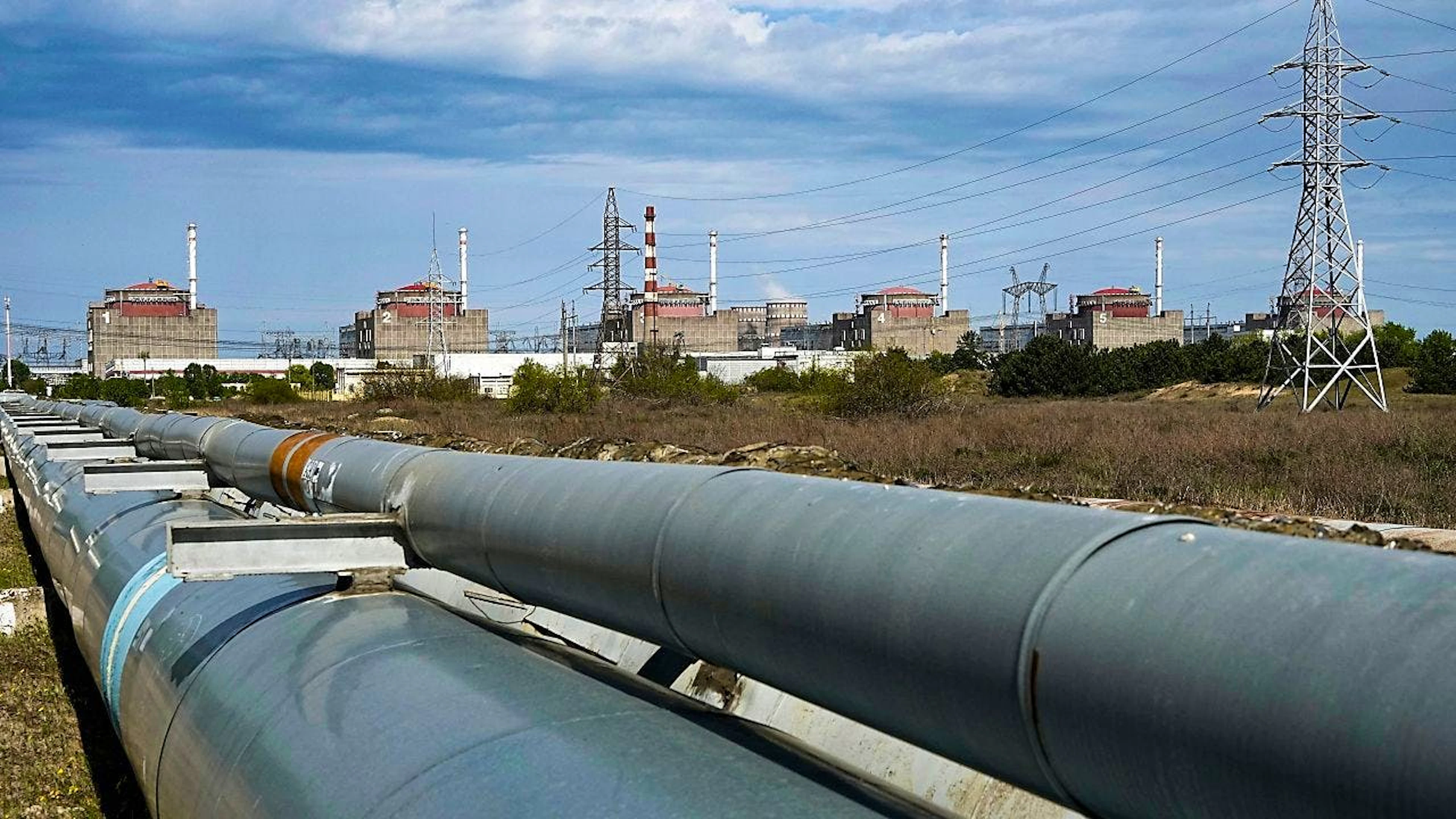 La centrale nucleare di Zaporizhzhia (foto archivio).