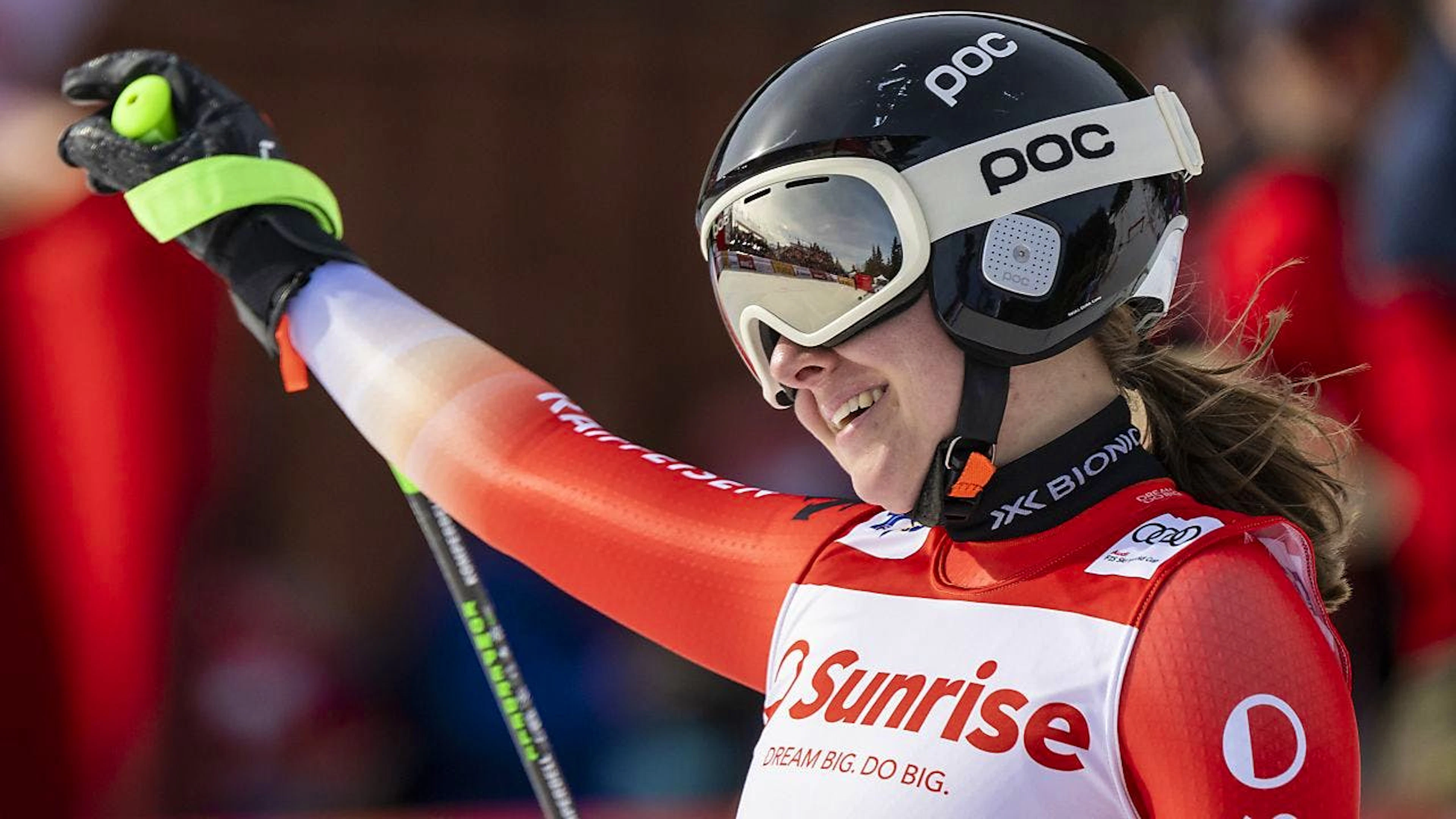Janine Schmitt sicherte sich als Europacup-Gesamtsiegerin einen Freifahrtschein im Weltcup.