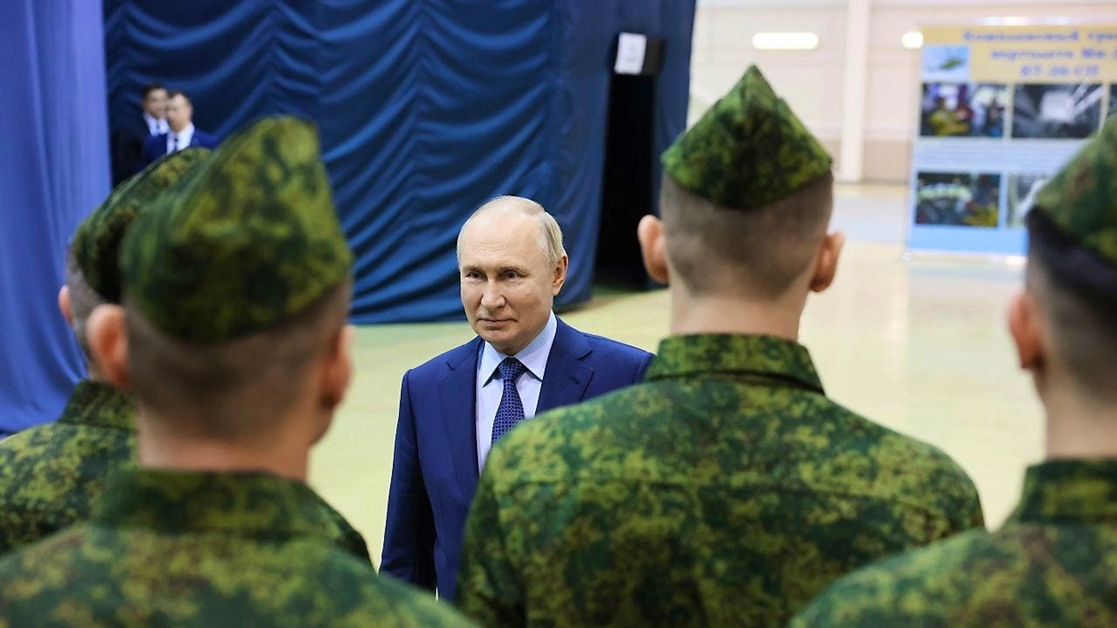 Vladimir Putin in un'immagine d'archivio.