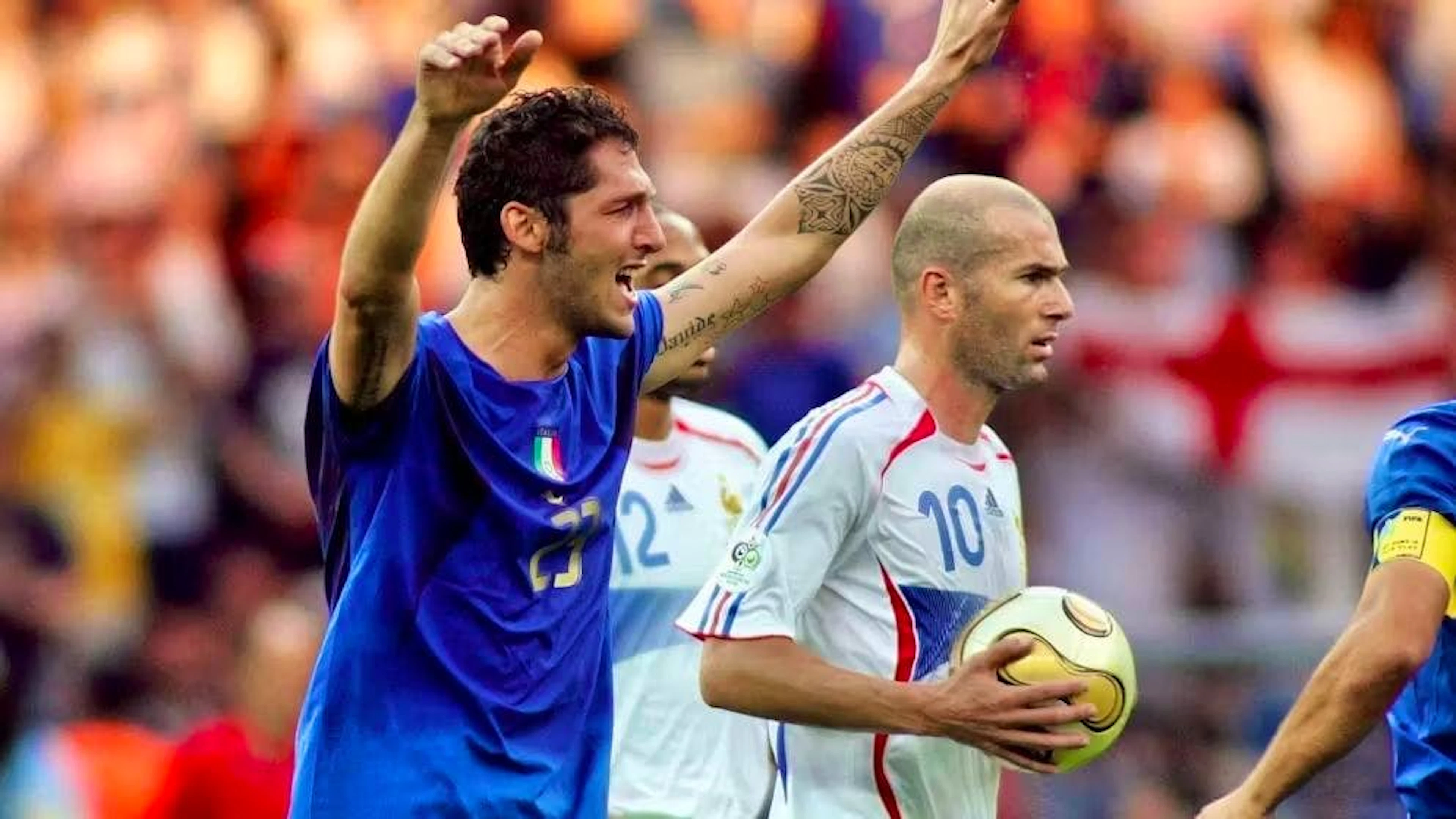 Marco Materazzi è stato il protagonista della finale dei Mondiali del 2006.