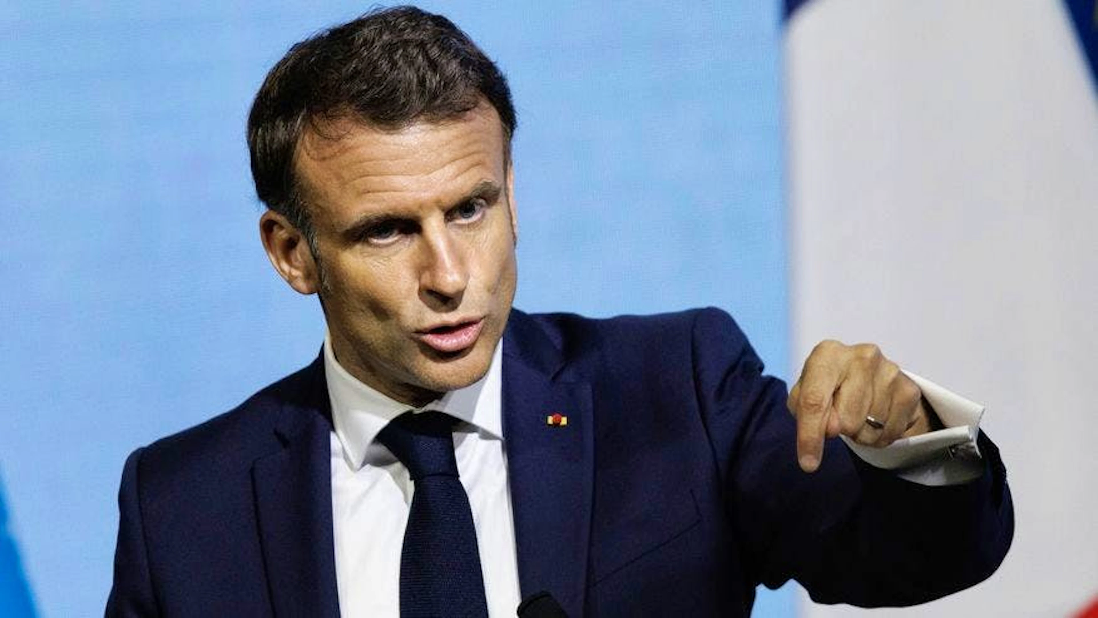 Le président français s'est aussi inquiété d'une potentielle «déstabilisation depuis la Syrie qui (pourrait) dégrader la situation au Liban ou (..) en Irak» (archives).