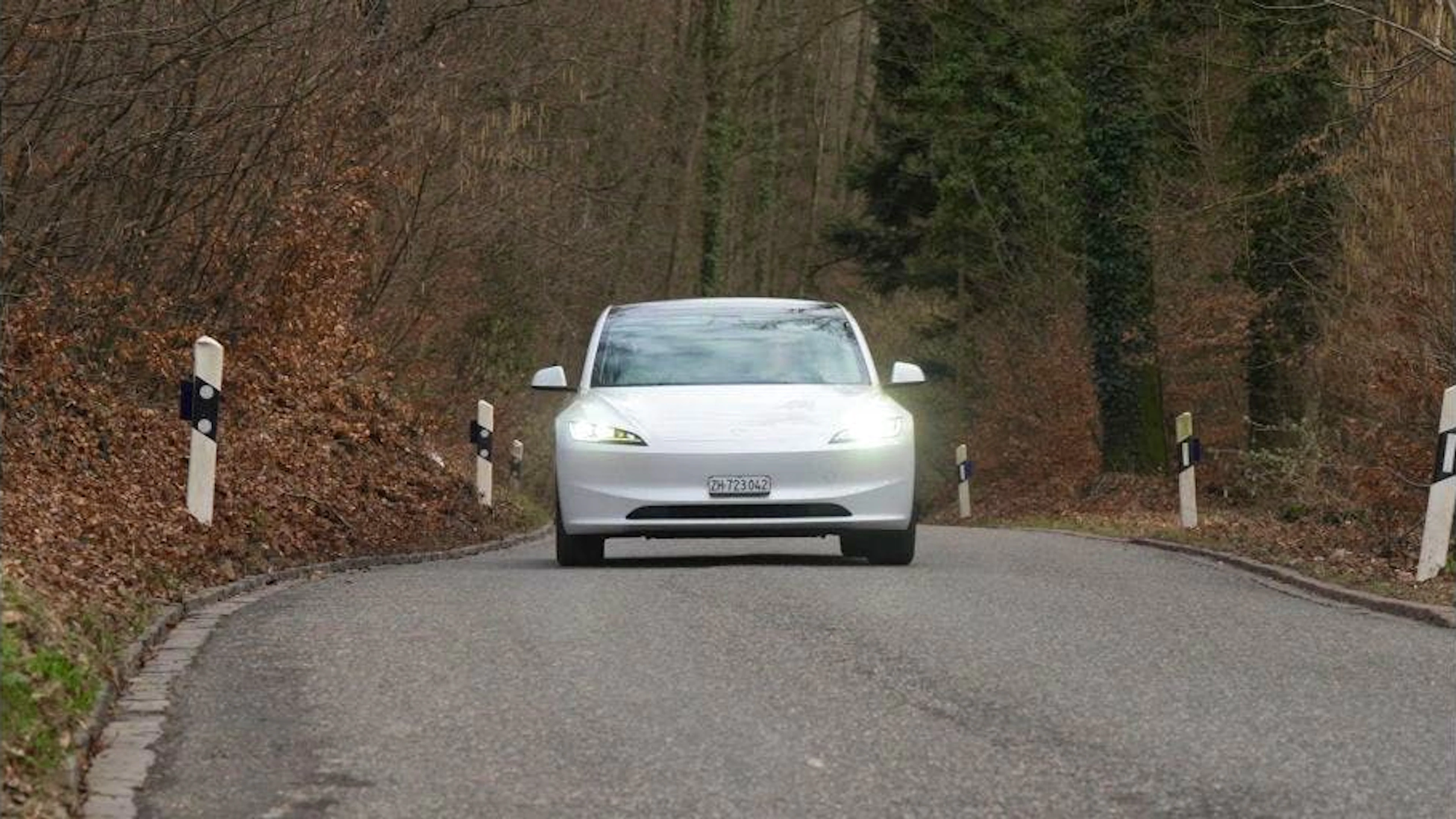 Die Reichweite vom Model 3 wurde mit dem Facelift nochmals erhöht.
