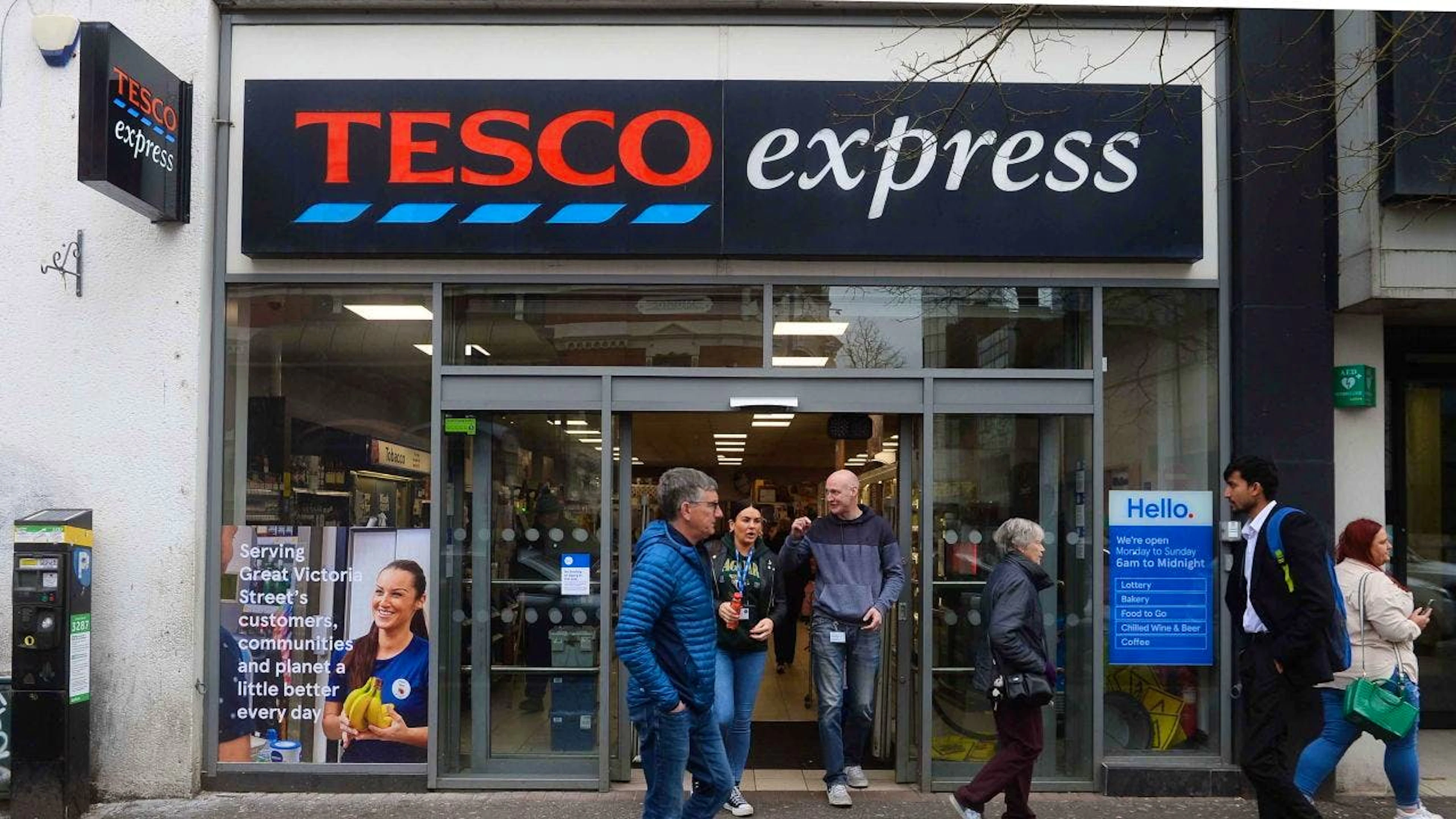 Les Britanniques dépensent davantage pour des articles plus chers chez Tesco, selon la chaîne de supermarché. (archive)