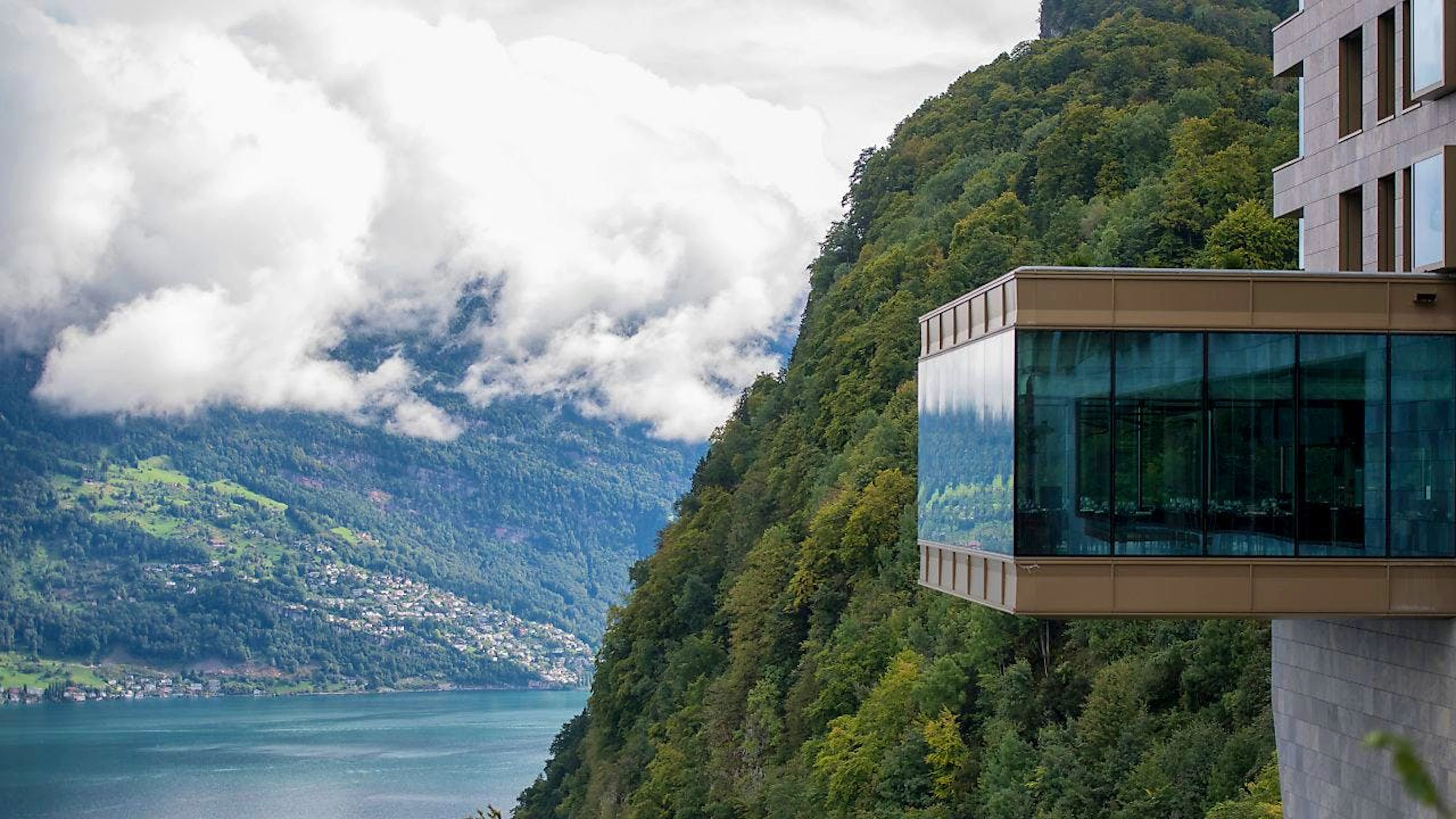 Dinieren mit Aussicht: Restaurant auf dem Bürgenstock. (Archivbild)
