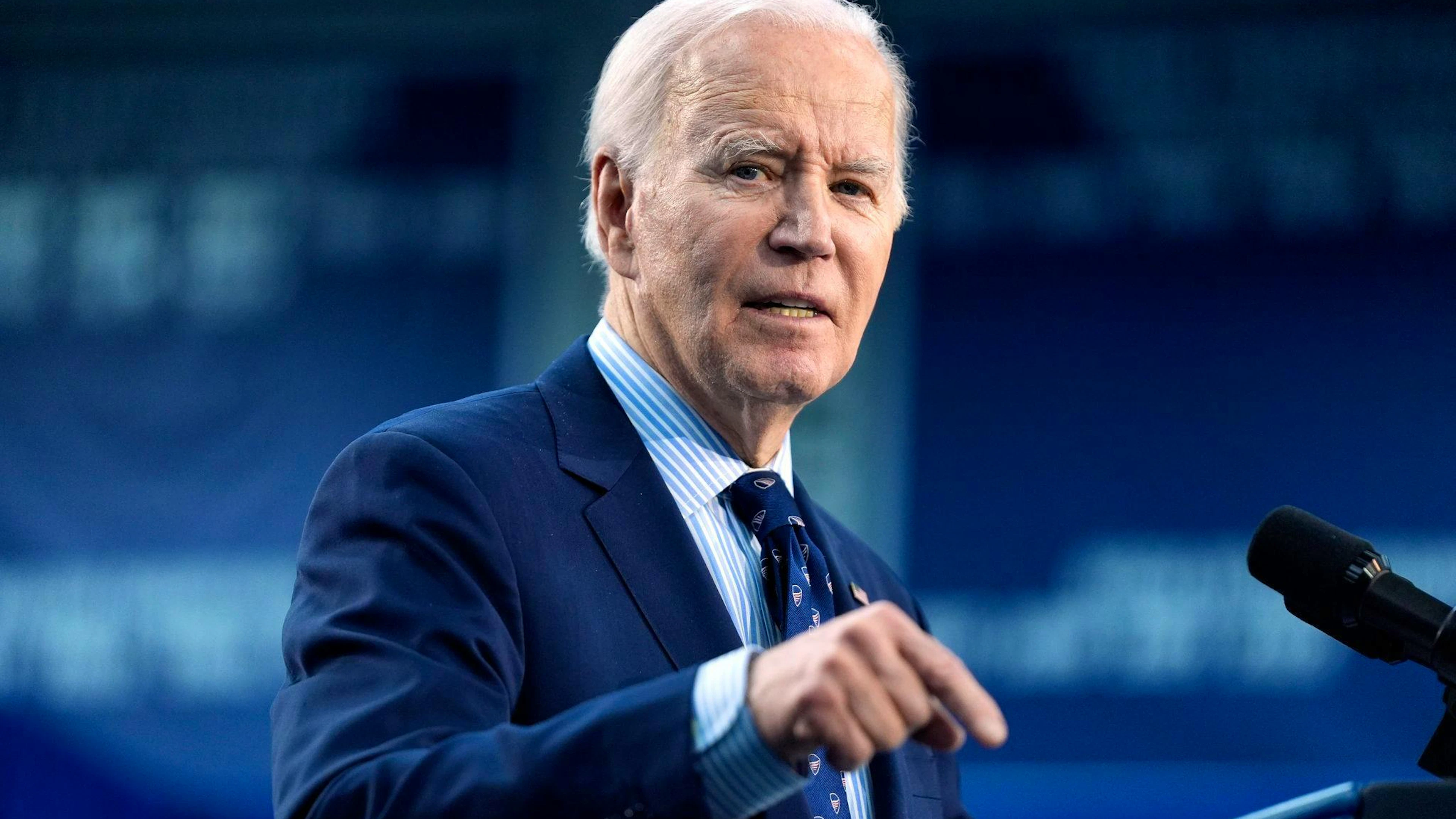 Will sich offenbar nicht an einem Vergeltungsschlag beteiligen: US-Präsident Joe Biden.